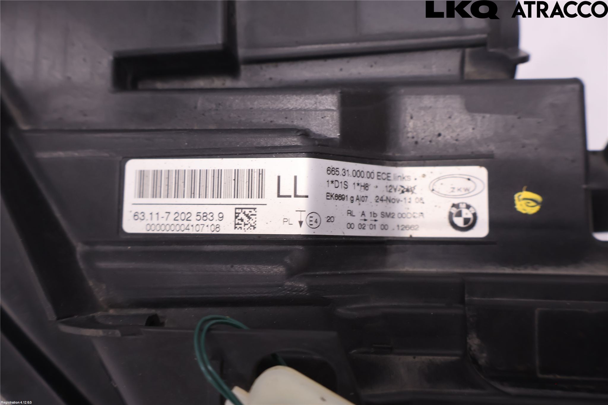 BMW 3 E90/91 SED/TOU 05-12 Strålkastare Vänster