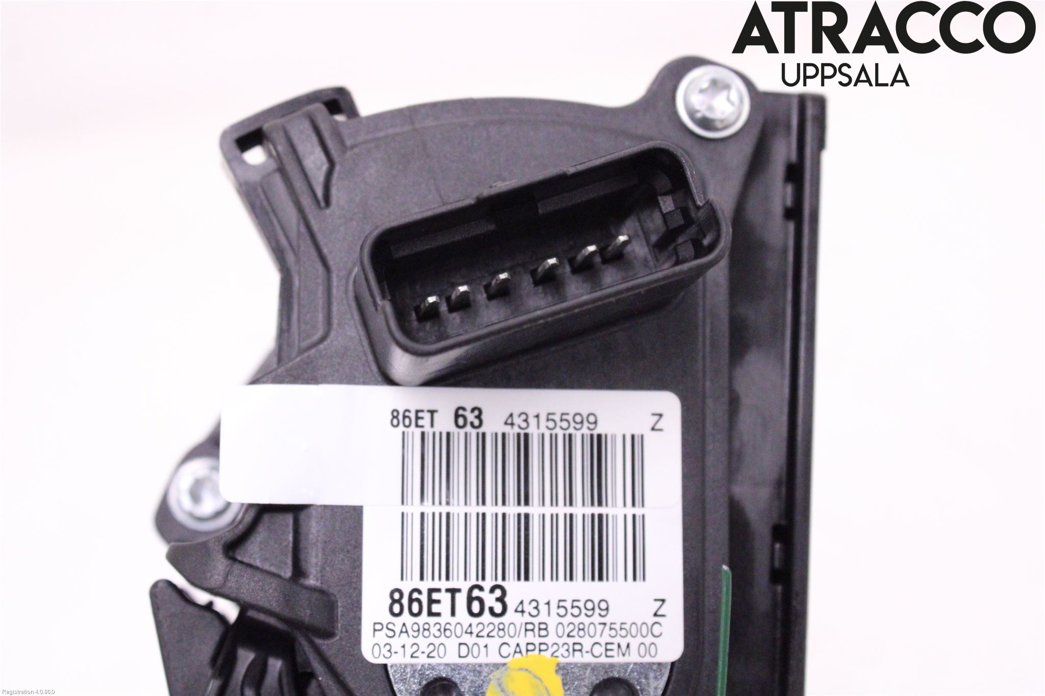 Peugeot PARTNER/E-PARTNER 19- Gaspedal