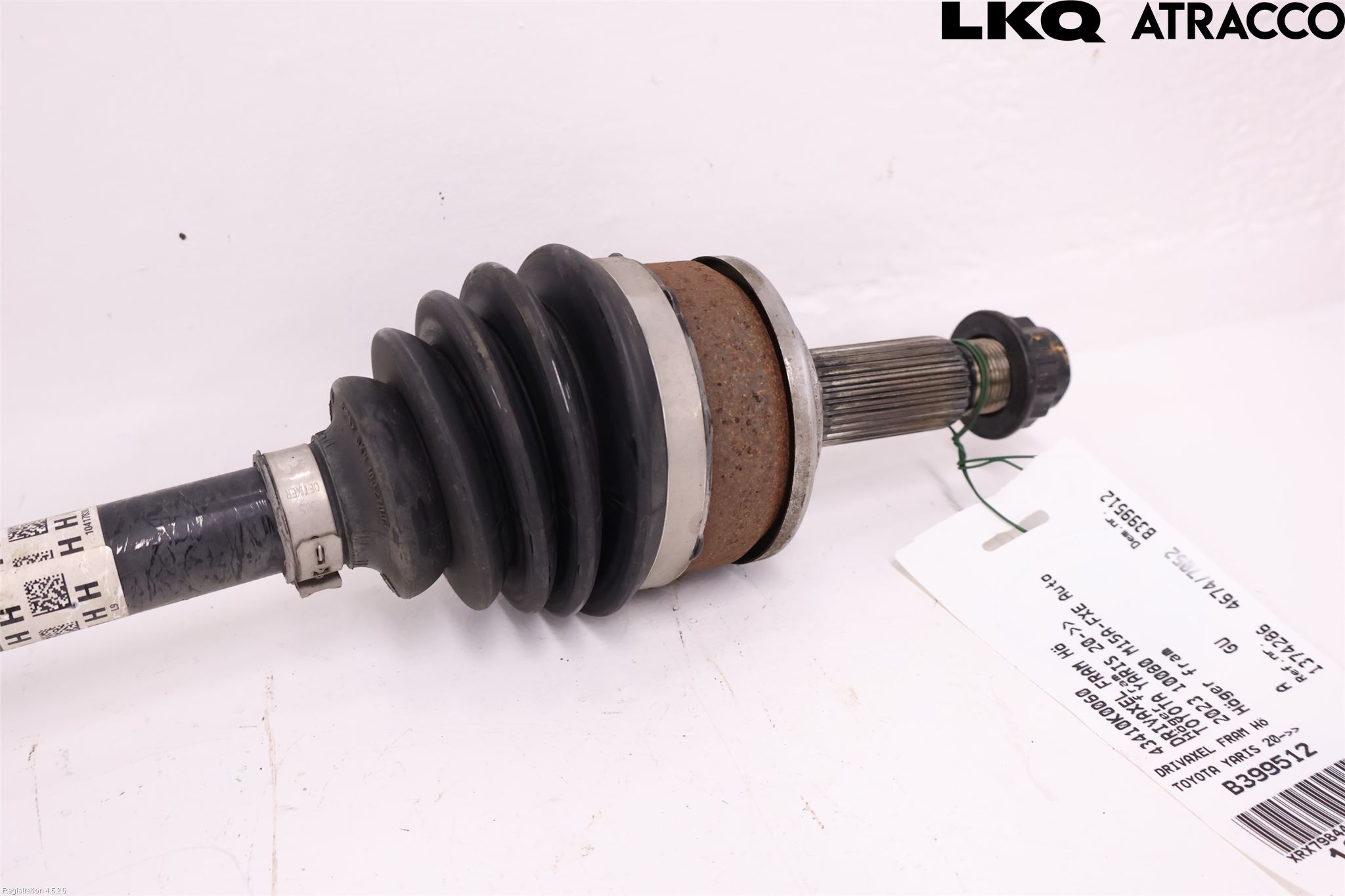 Toyota YARIS XP21 20- Drivaxel Fram Höger