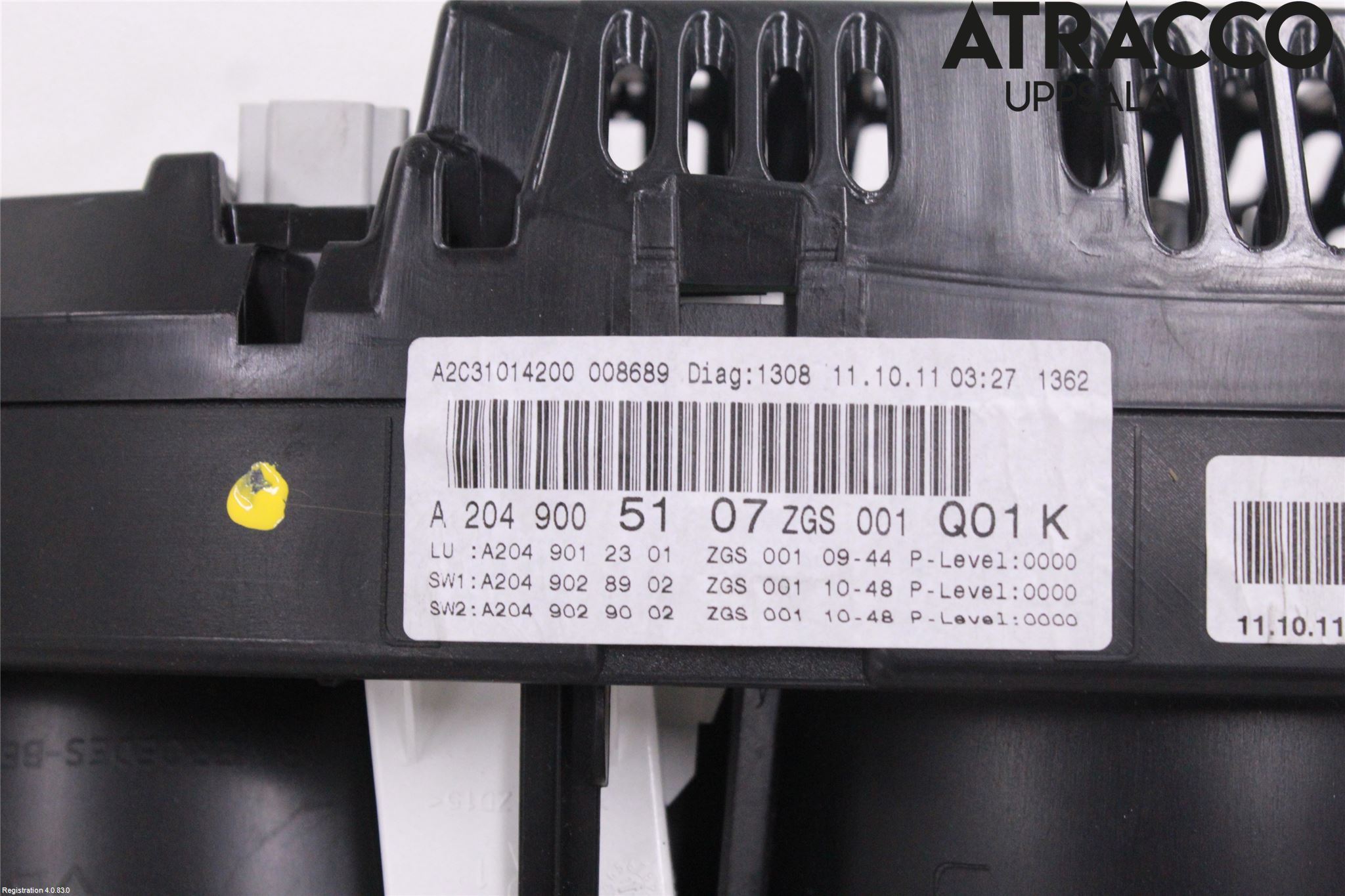 Mercedes-Benz MB GLK-KLASS (X204) 08-16 Instrument Komb