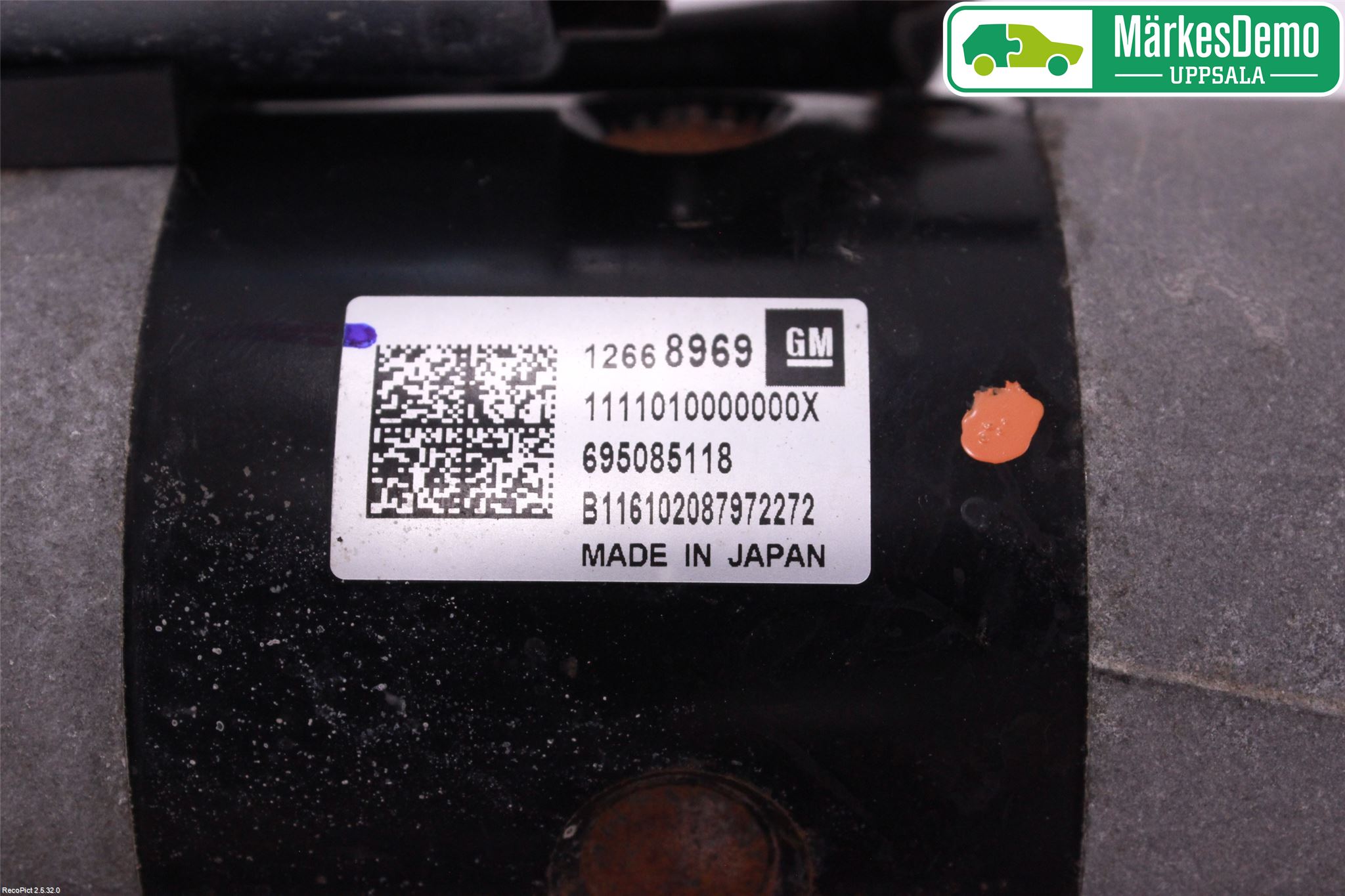 Opel ASTRA K 16-22 Startmotor