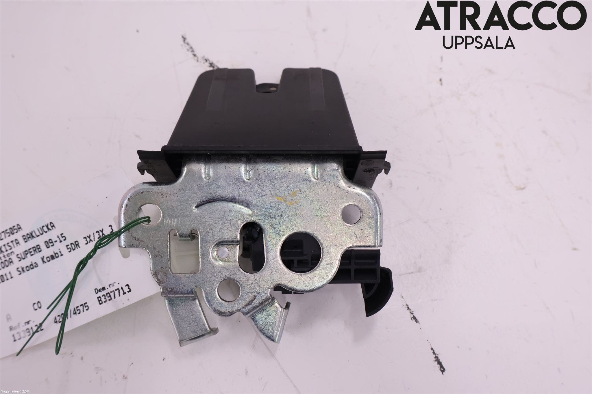 Skoda SUPERB 09-15 Låskista Baklucka