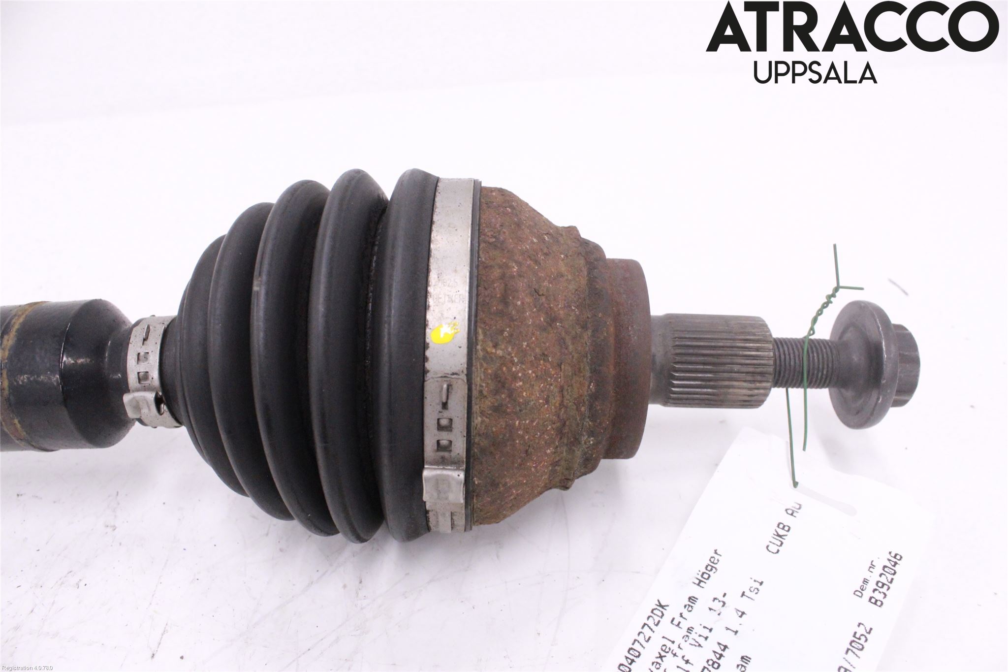 Volkswagen VW GOLF / E-GOLF VII 13-20 Drivaxel Fram Höger