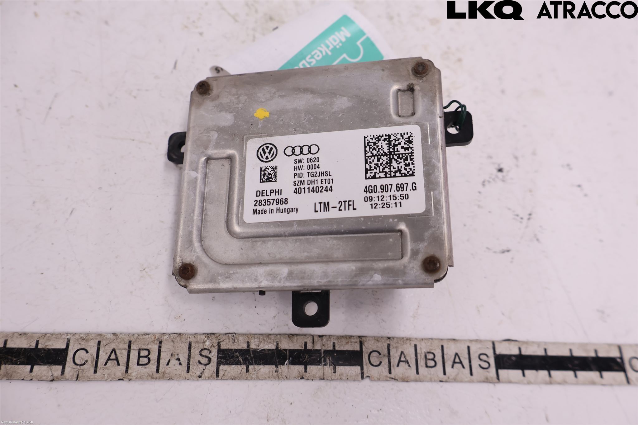Volkswagen VW CADDY 16-20 Styrenhet Strålkastare