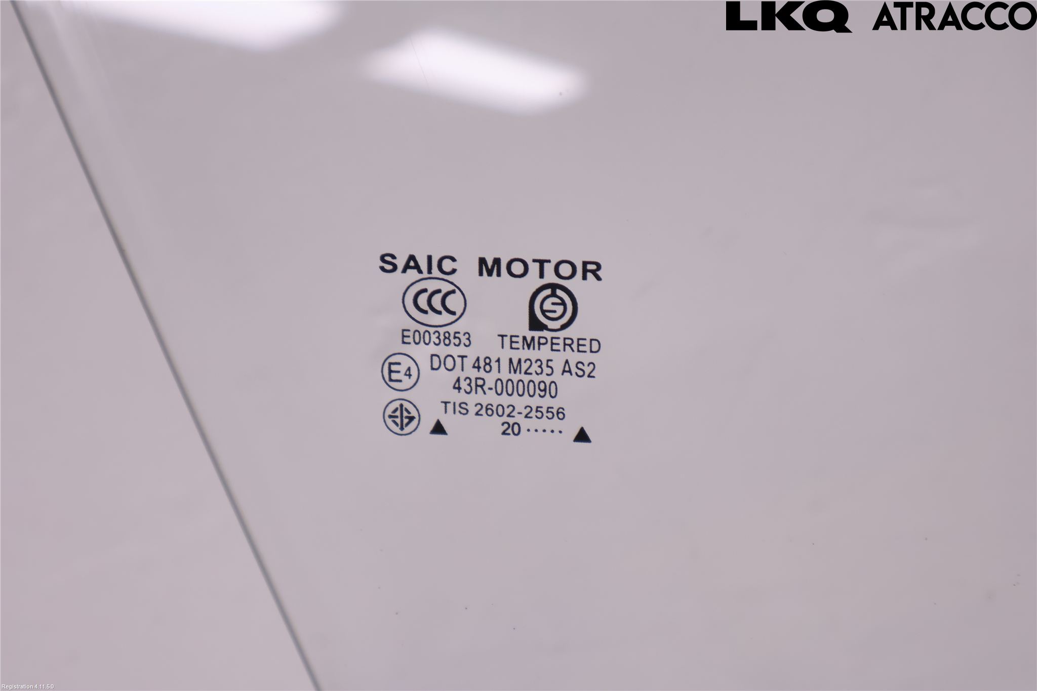 MG ZS EV 20- Dörruta Bak Höger