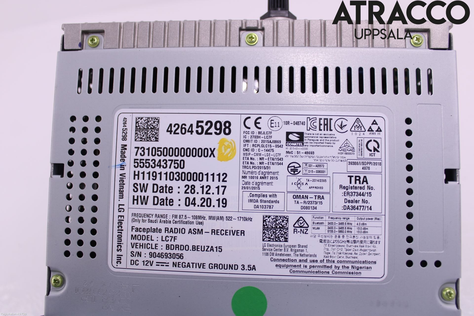 Opel CORSA E 15-19 Cd Radio - Multimediapanel