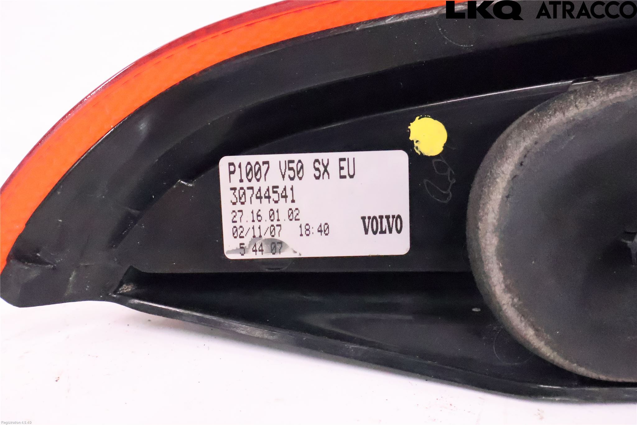 Volvo V50 08-12 Bakljus Vänster