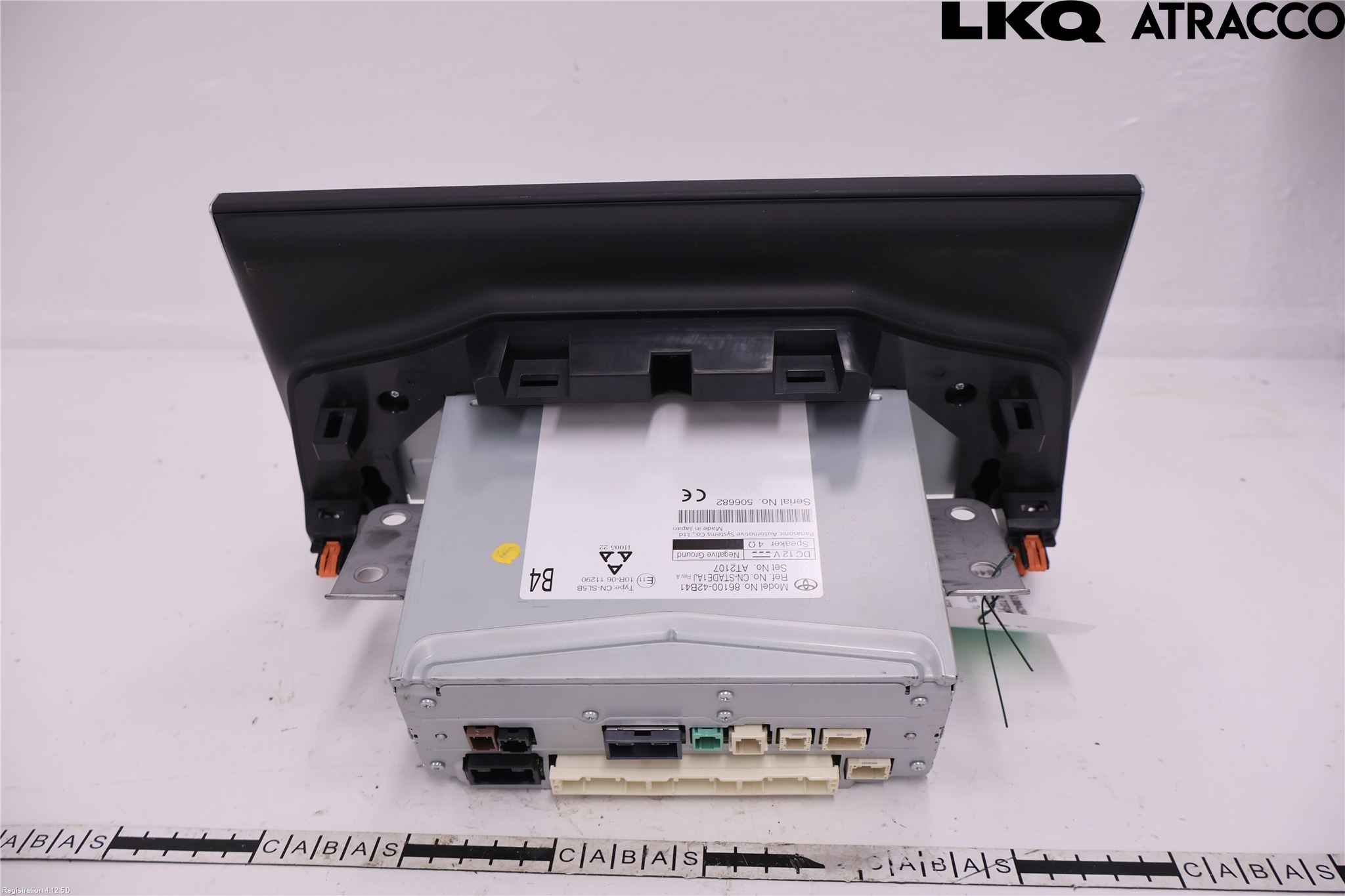 Toyota bZ4X EA10 22- Multifunktionsdisplay