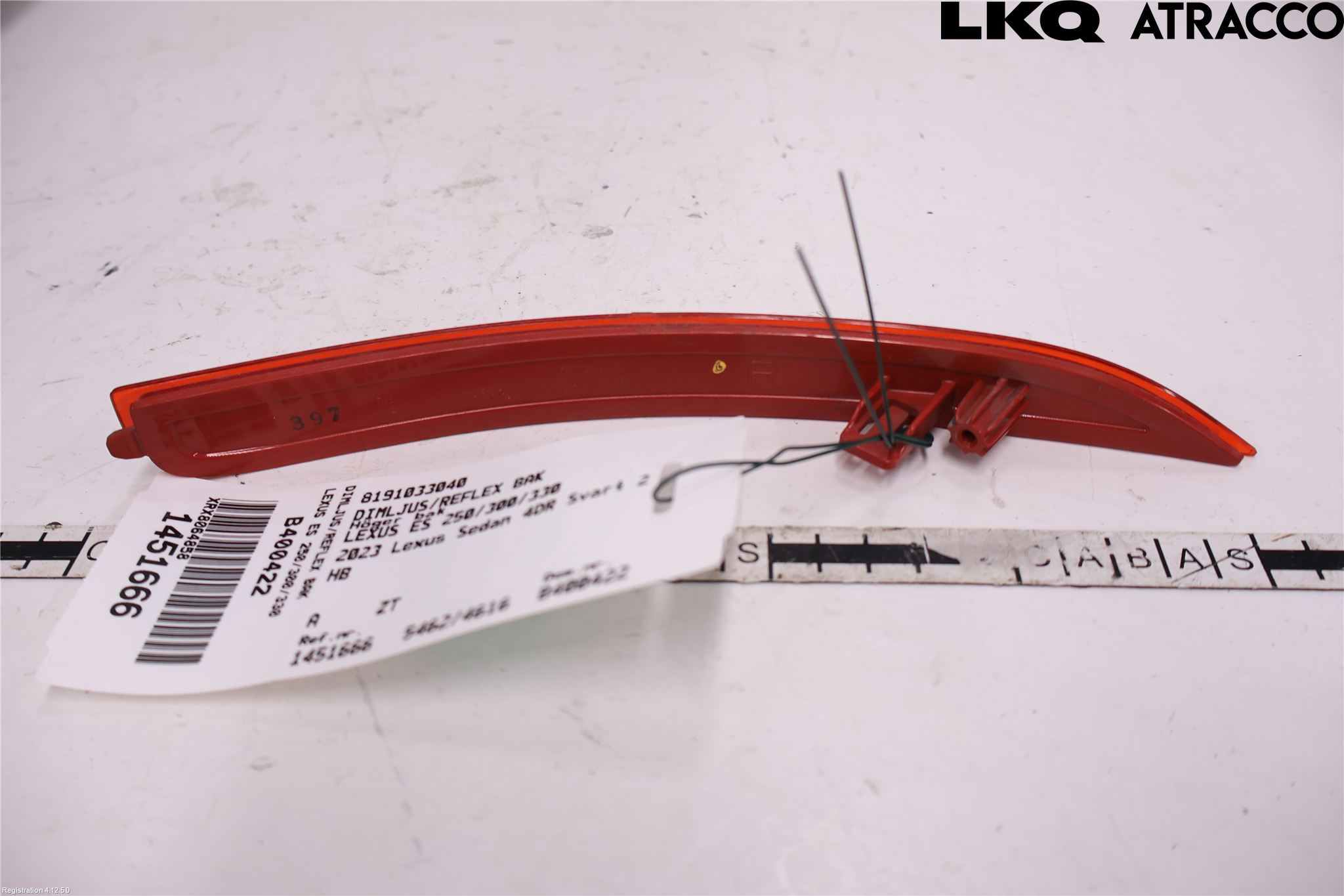 Lexus ES 250/300/330 Dimljus/Reflex Bak