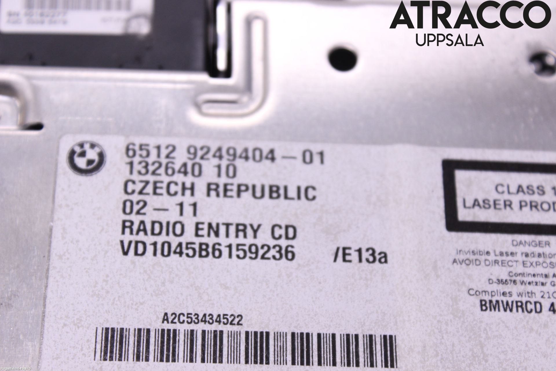 BMW 1 E87/81 5D/3D 03-11 Cd Radio - Multimediapanel