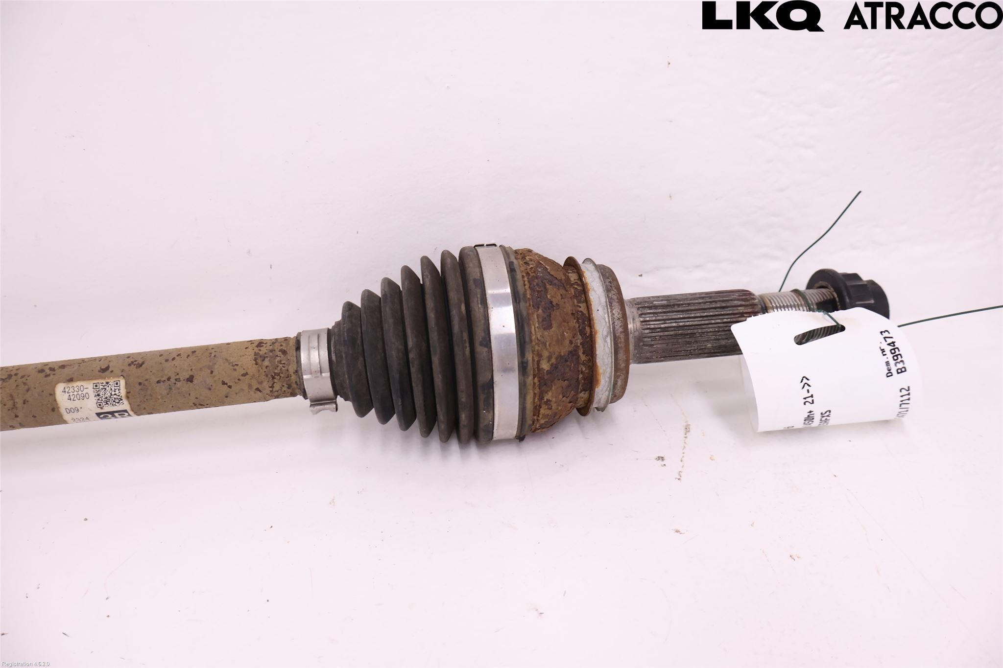 Lexus NX 340h/450h+ 21- Drivaxel Bak Höger