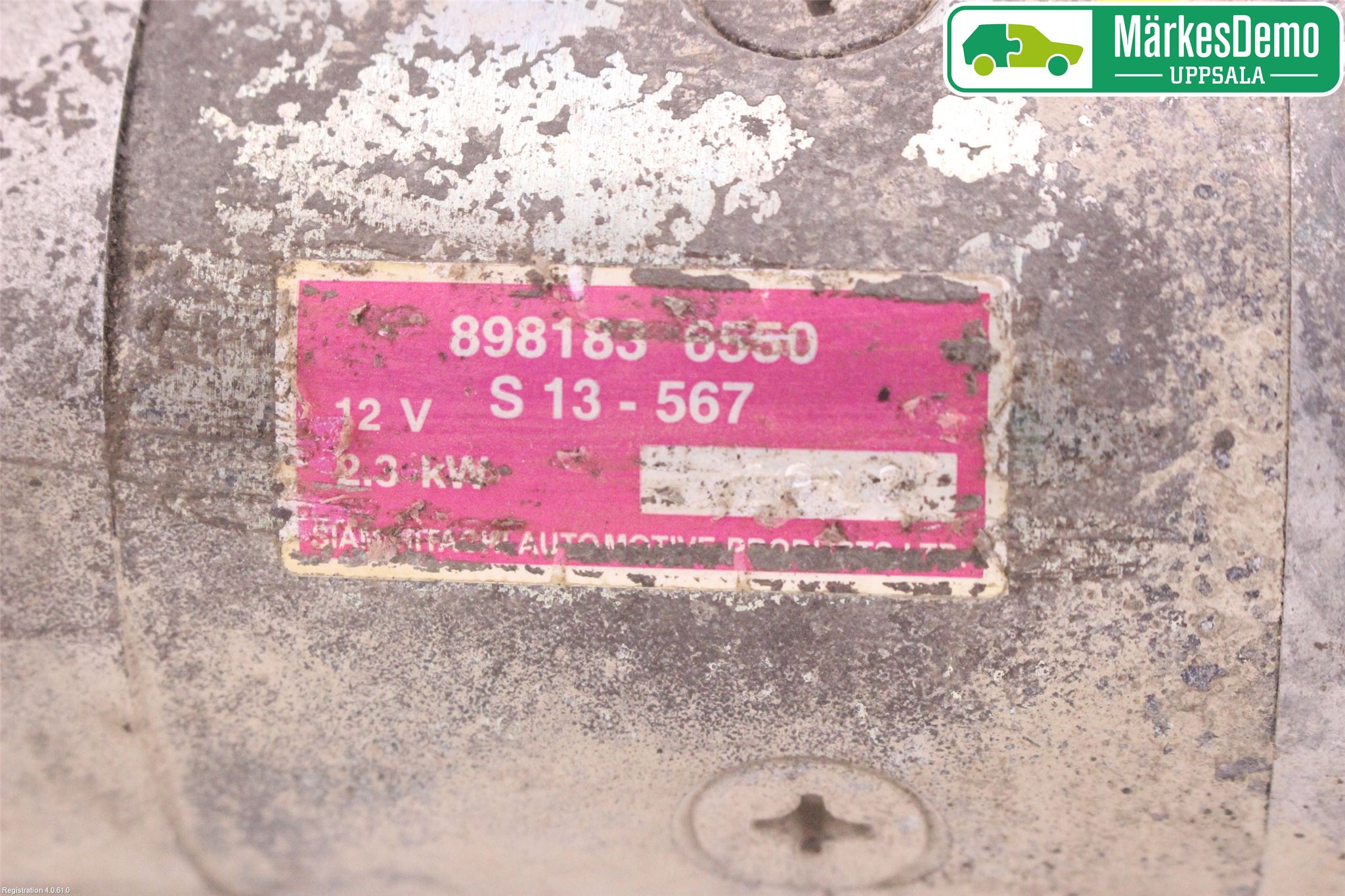 Isuzu D-MAX Startmotor Diesel