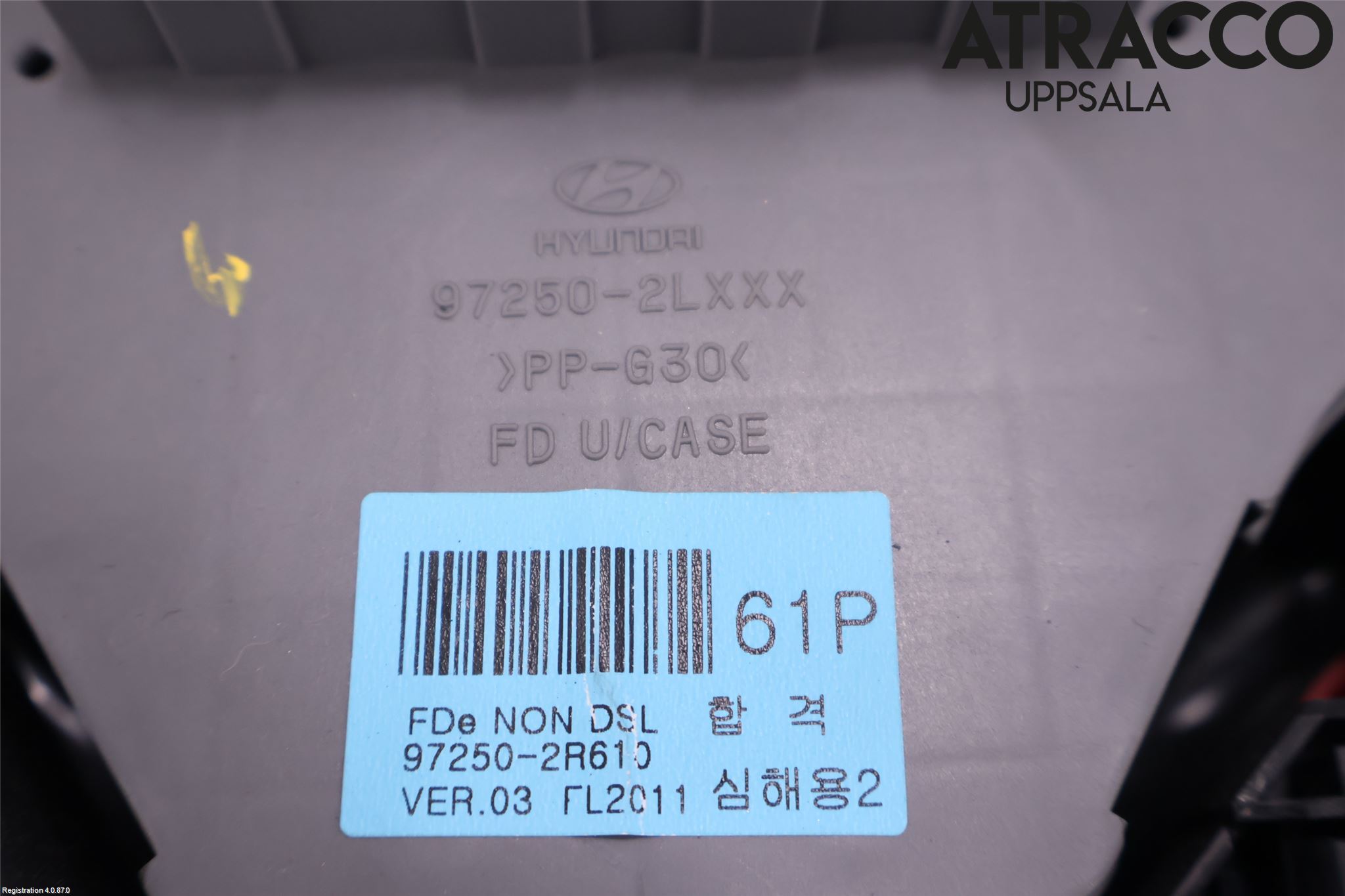 Hyundai i30 FD 07-12 Ac Styrenhet Ac Manöveren