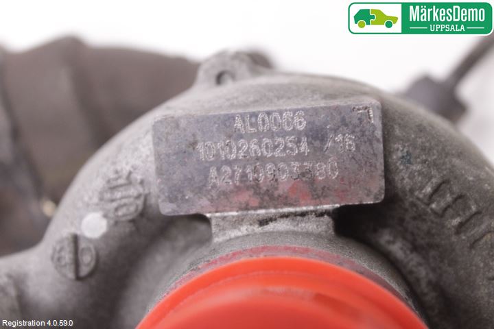 Mercedes-Benz MB C-KLASS (W204) 07-15 Turboaggregat