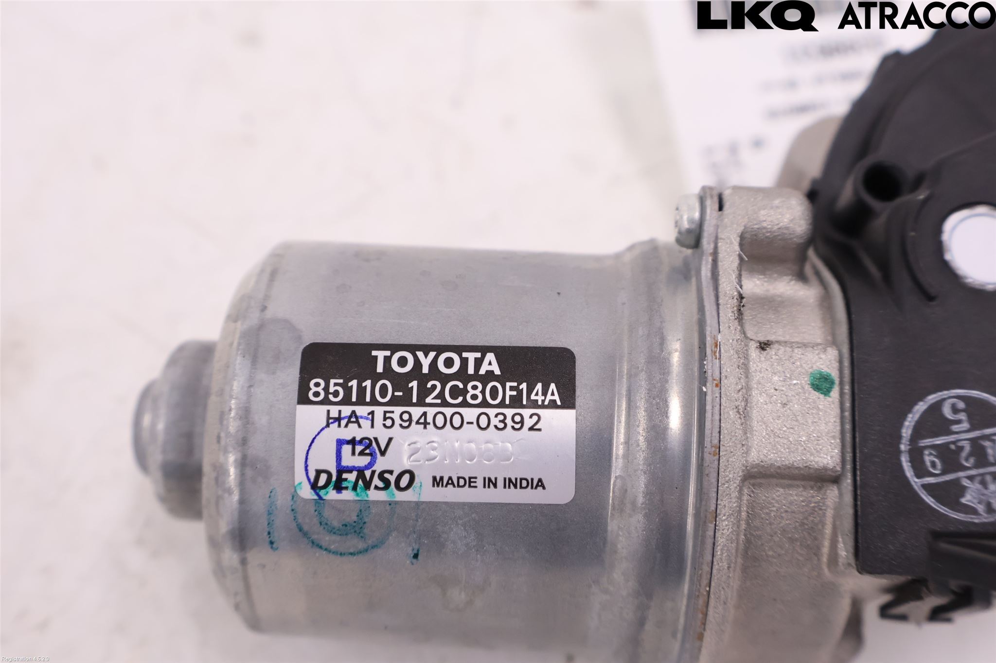Toyota COROLLA 19- Torkarmotor Vindruta