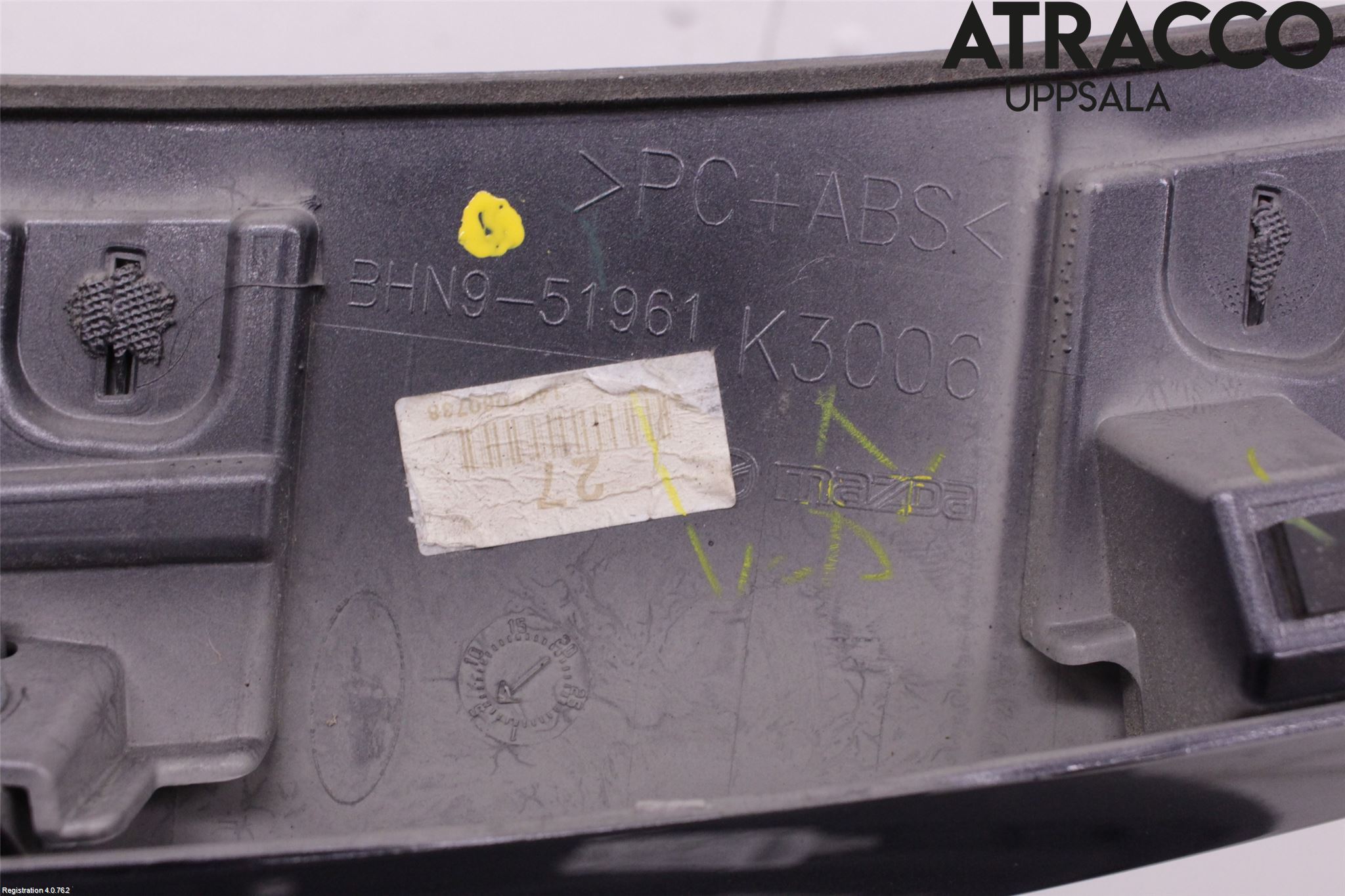 Mazda 3 III 14-19 Spoiler Baklucka