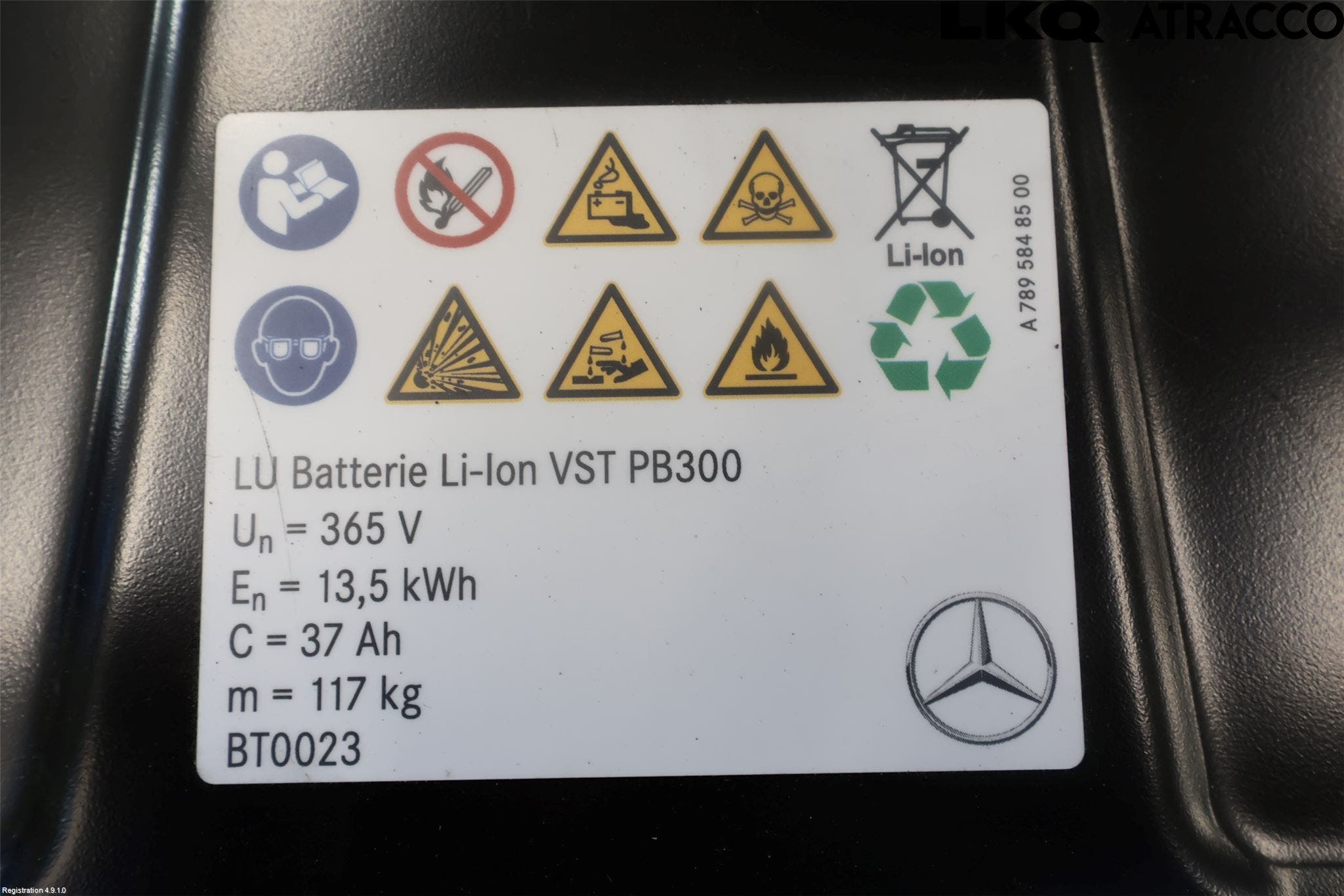 Mercedes-Benz MB E-KLASS (W213) 16-23 Batteri Högspänning