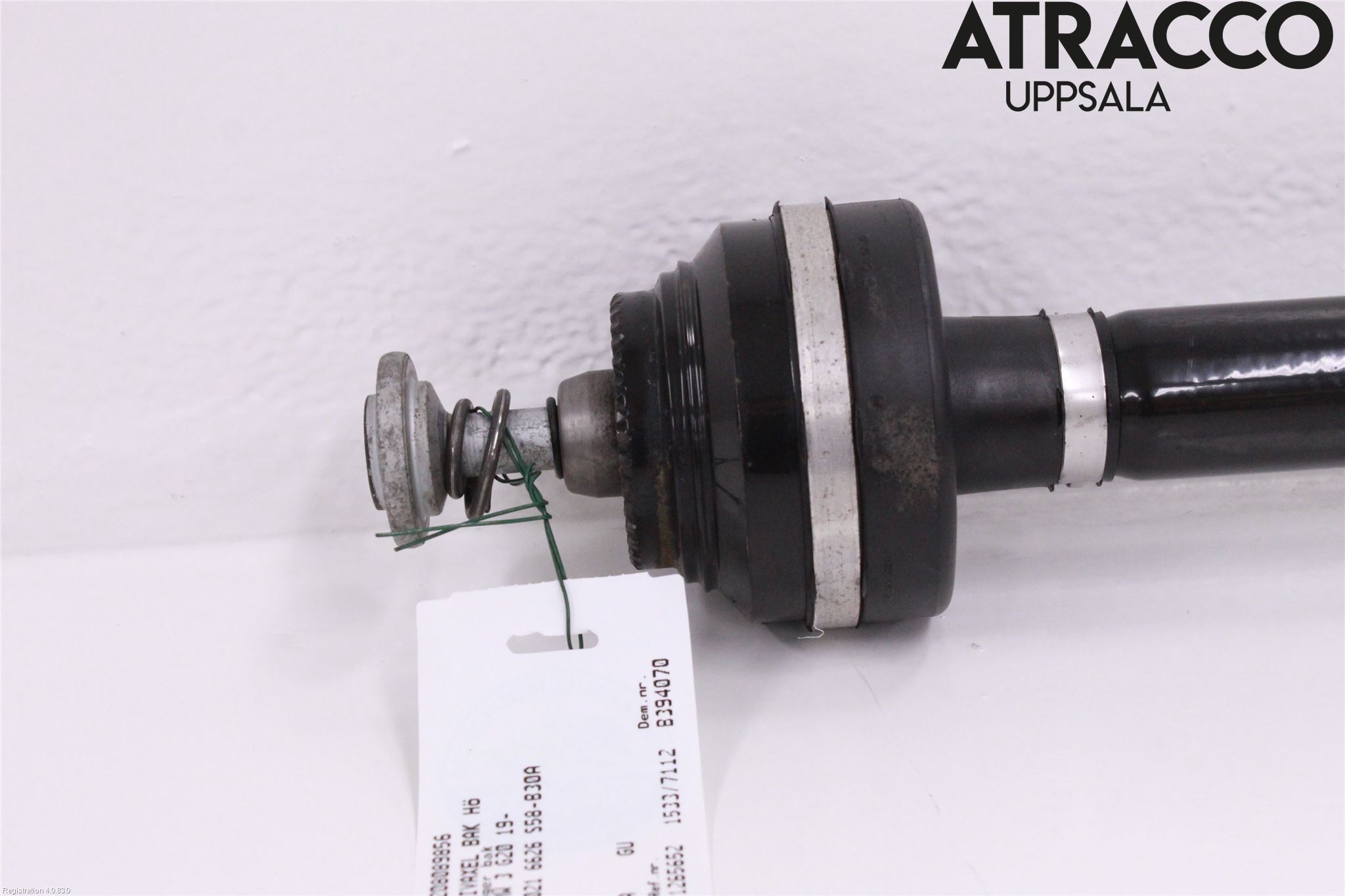 BMW 3 G20/G21/G80/G81 19- Drivaxel Bak Höger
