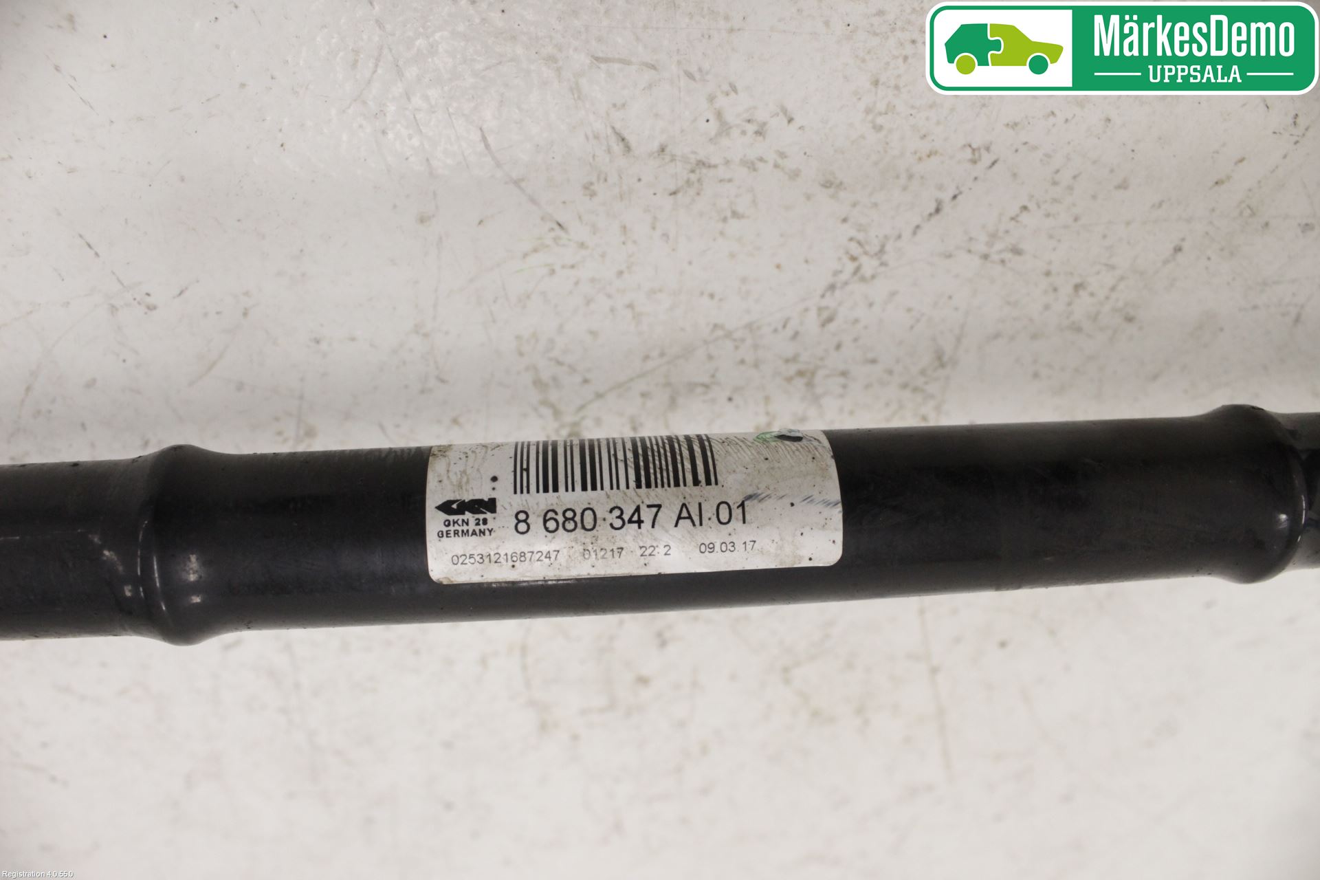 BMW 4 F36 Gran Coupé 14-20 Drivaxel Bak Vänster