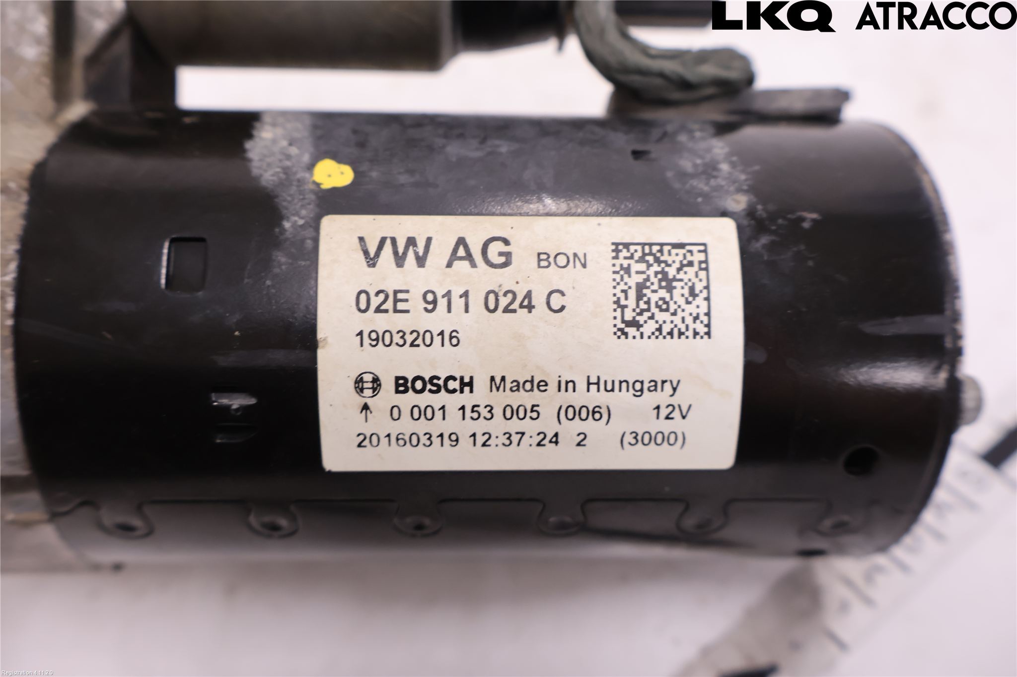 Volkswagen VW CADDY 16-20 Startmotor Diesel