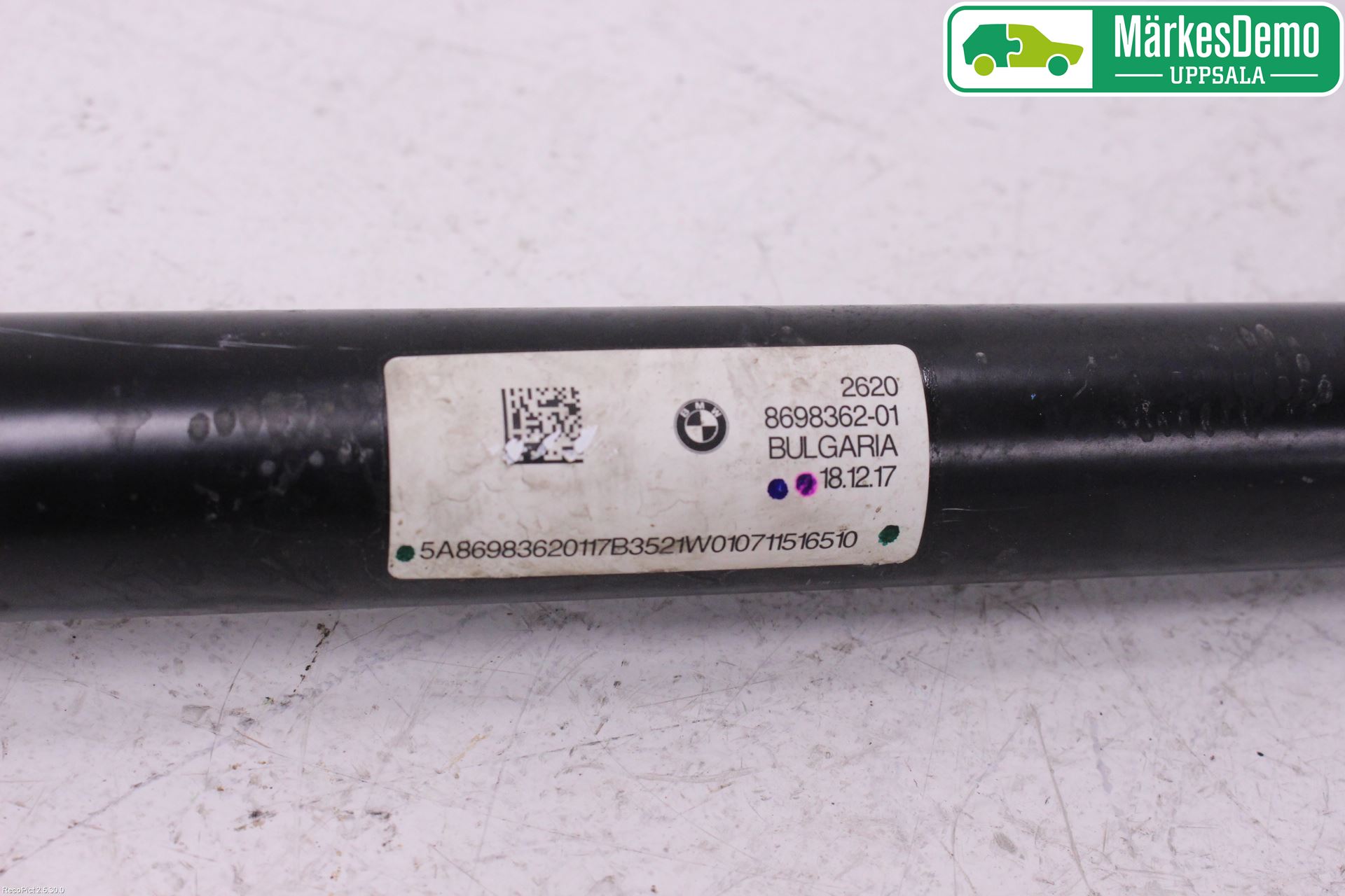 BMW 5 G30/G31/F90 17-23 Mellanaxel Främre