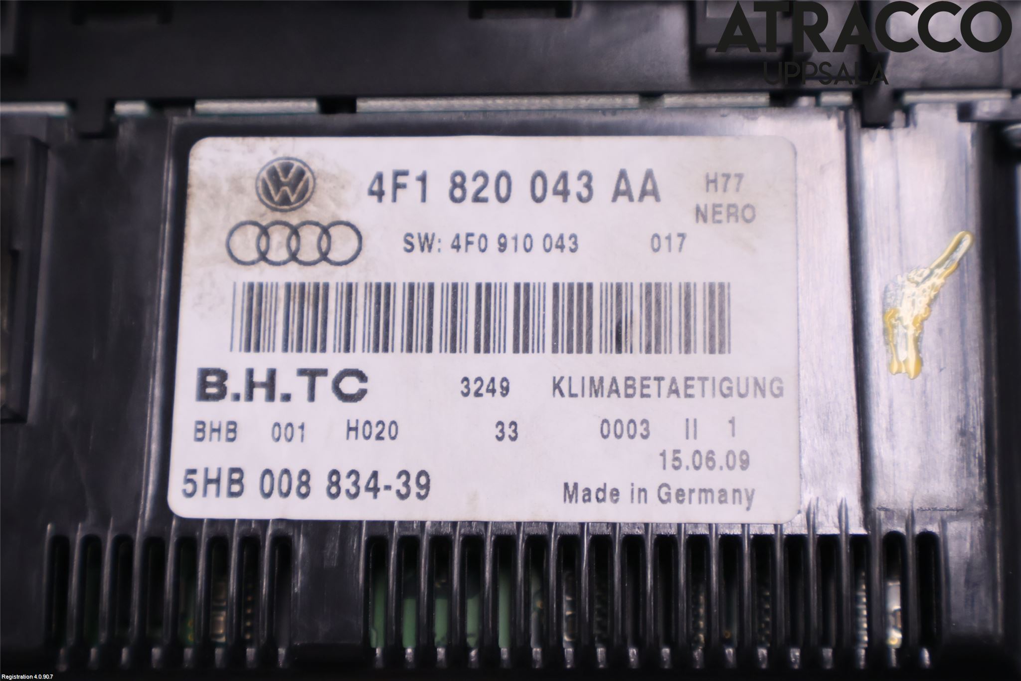 Audi A6/S6     05-11 Ac Styrenhet Ac Manöveren