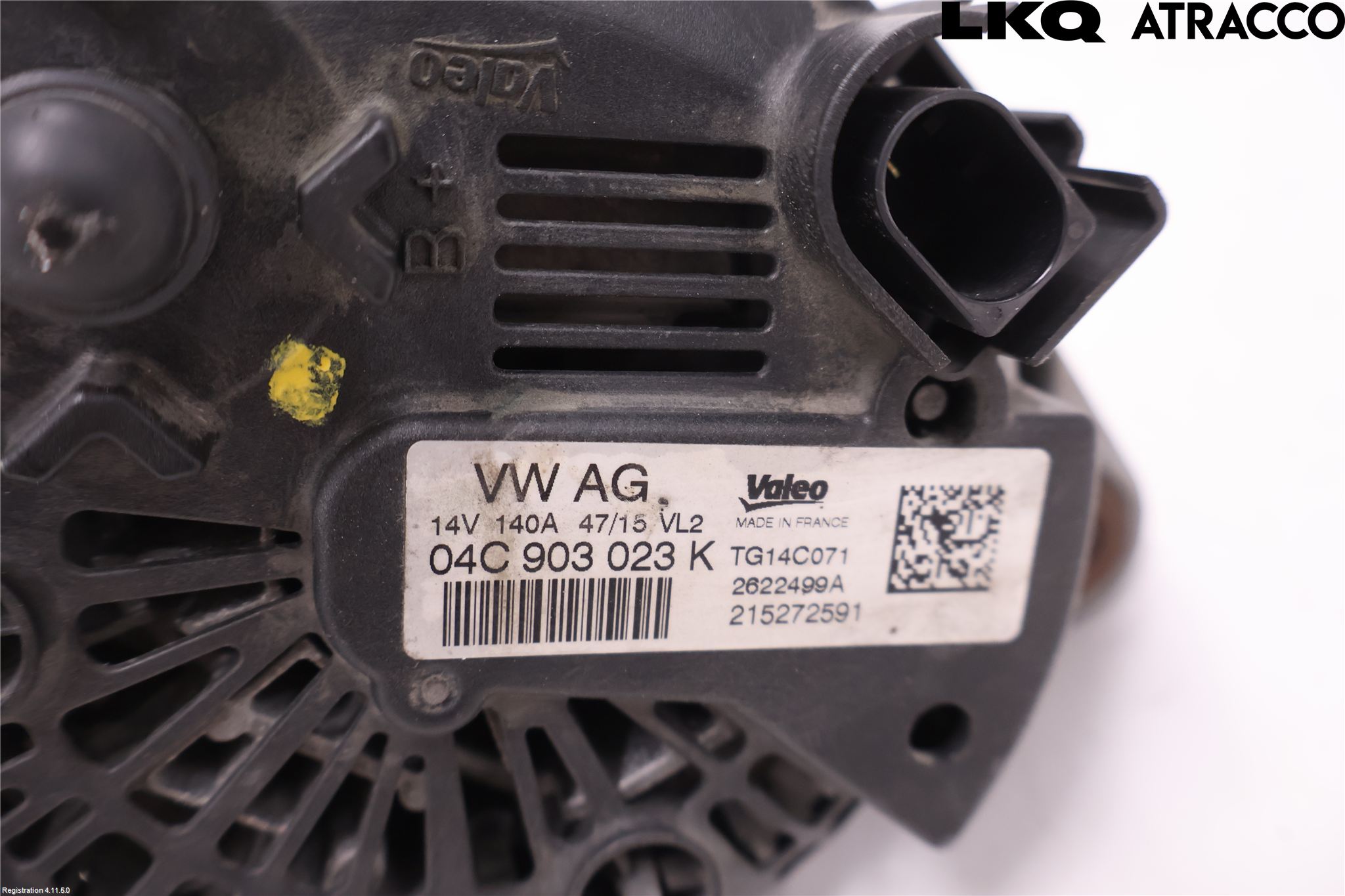 Volkswagen VW GOLF / E-GOLF VII 13-20 Generator