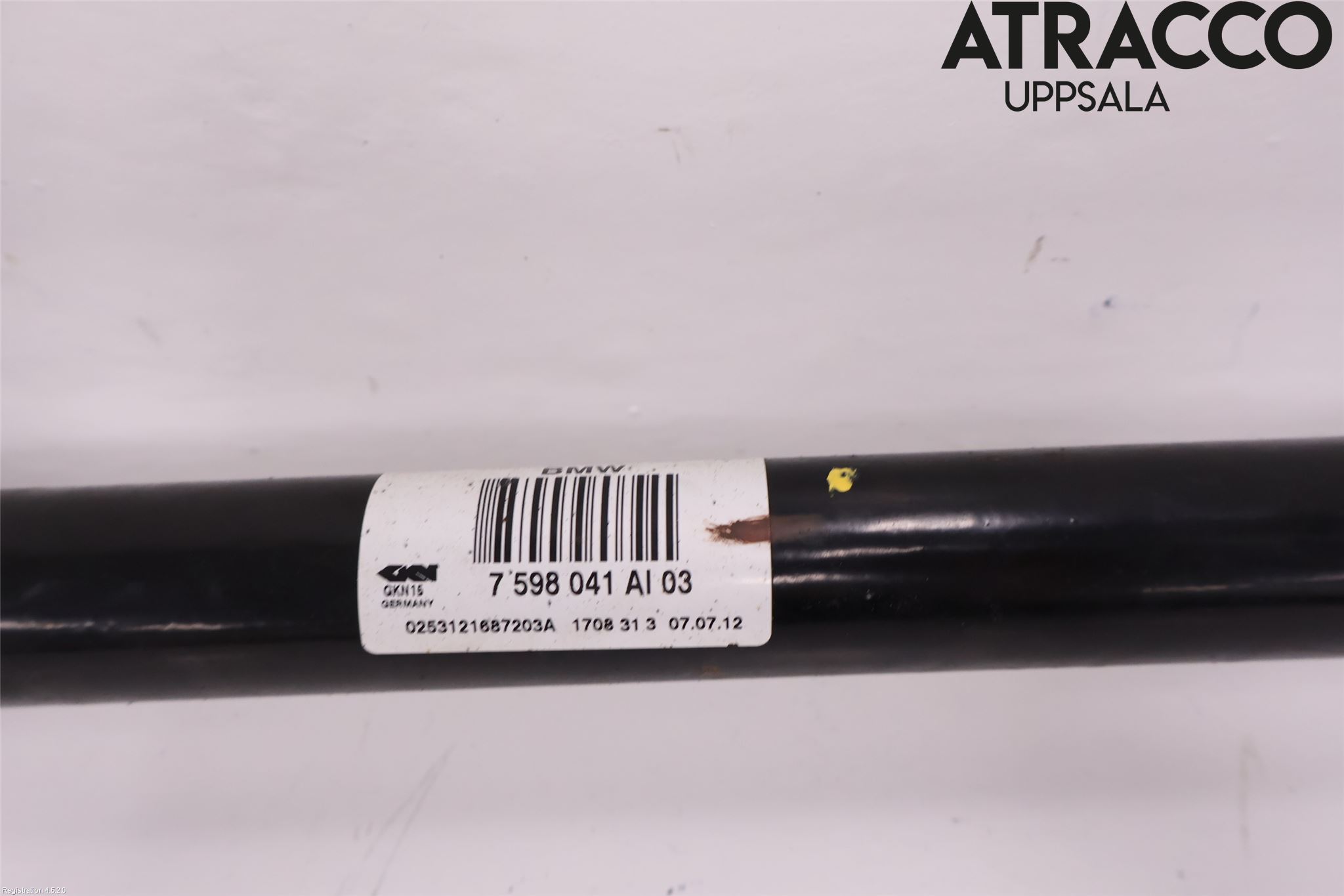 BMW X3 F25 10-17 Drivaxel Bak Vänster