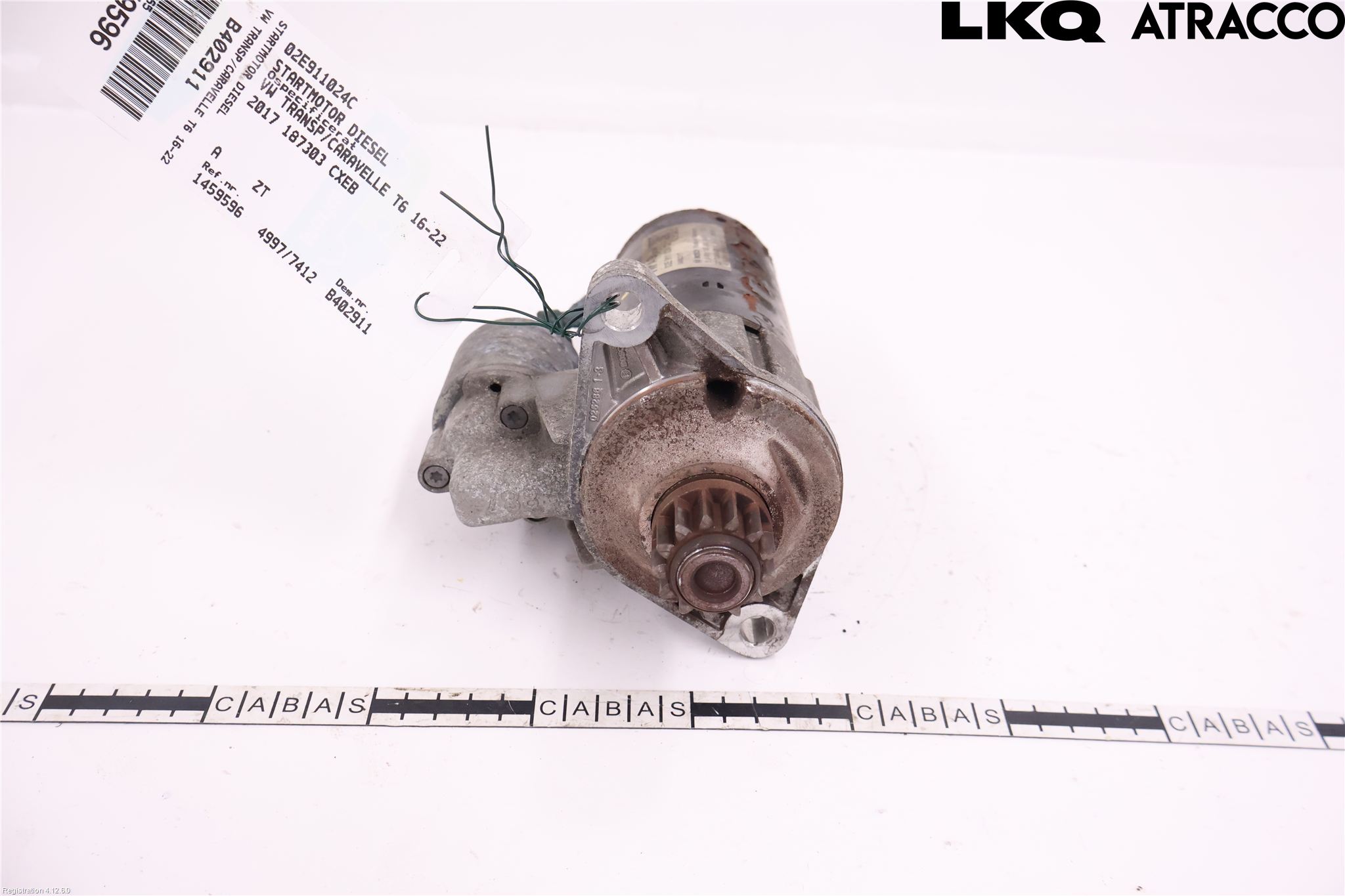 Volkswagen VW TRANSP/CARAVELLE (T6) 16-22 Startmotor Diesel