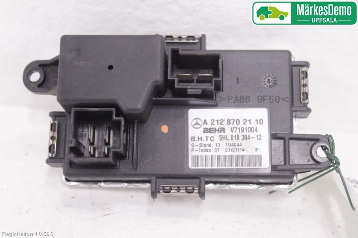 Mercedes-Benz MB C-KLASS (W204) 07-15 Värmefläktsmotstånd