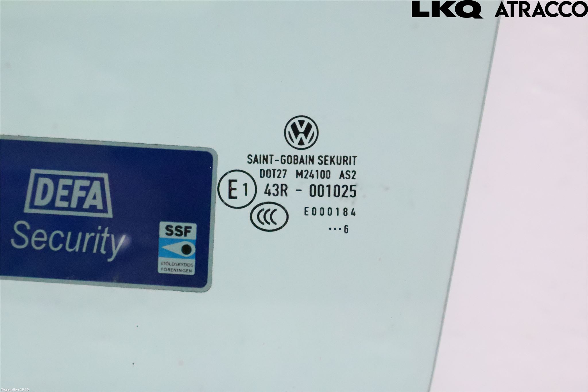 Volkswagen VW CADDY 16-20 Dörruta Fram Vänster