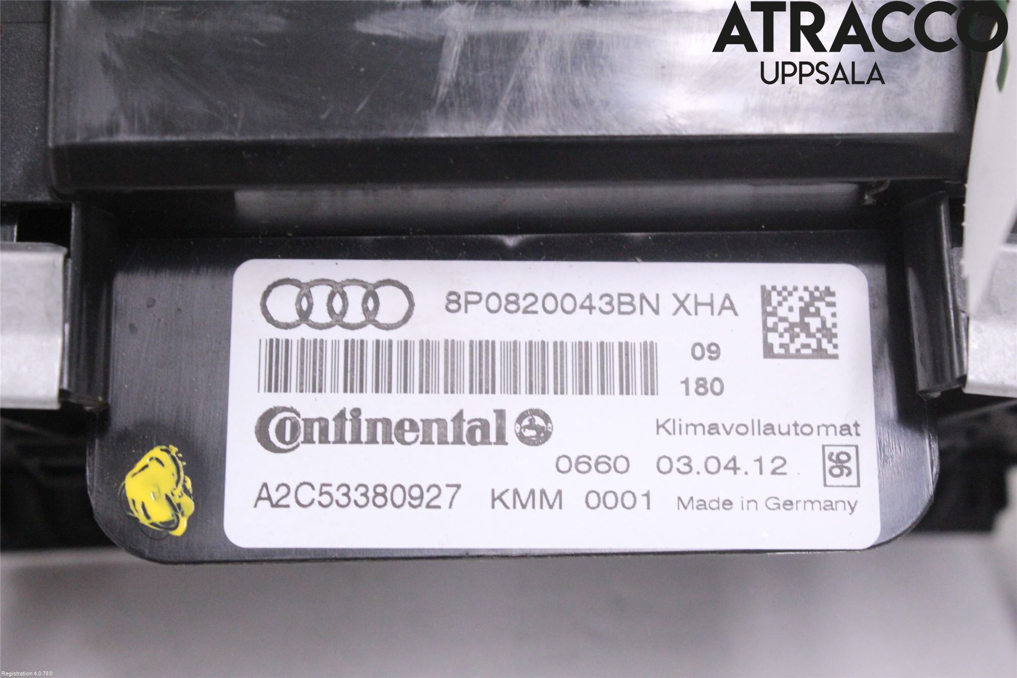 Audi A3/S3 05-13 Ac Styrenhet Ac Manöveren