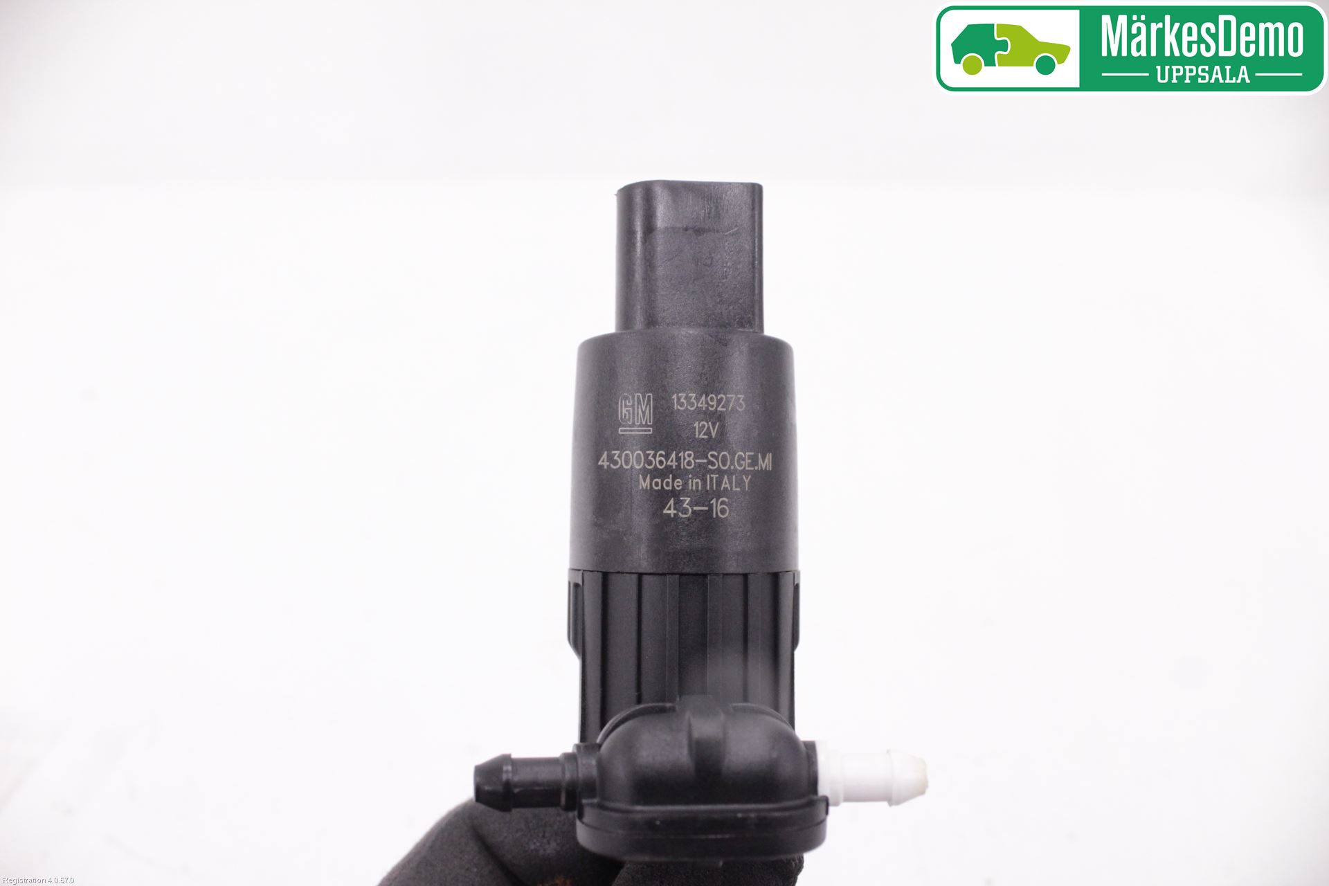 Opel ASTRA K 16-22 Spolarpump Vindruta