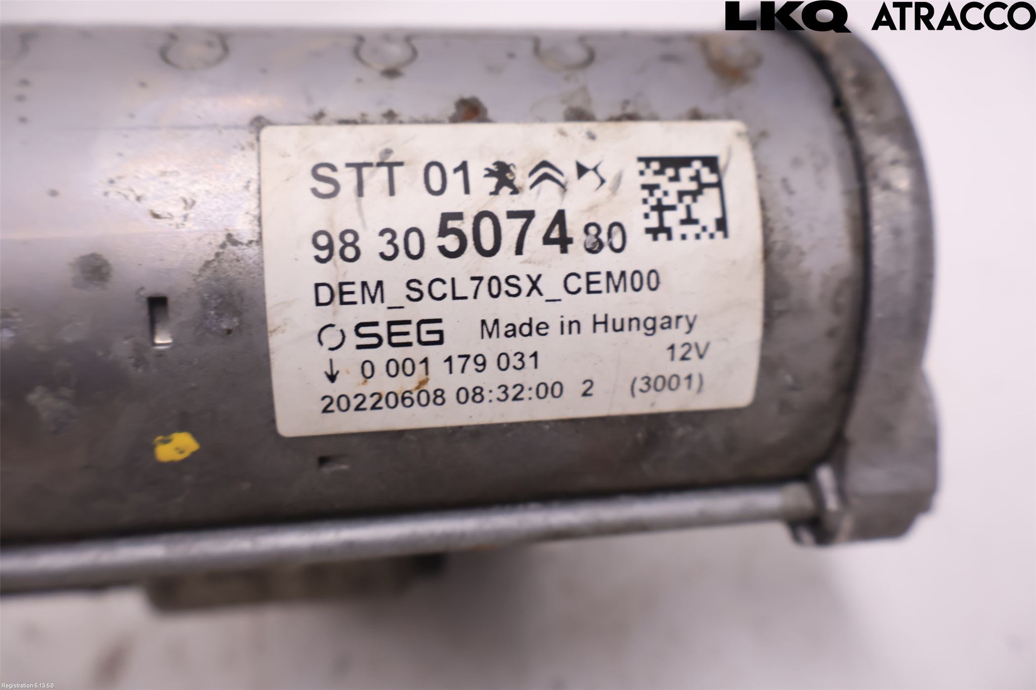 Opel CORSA F, CORSA-E 20- Startmotor