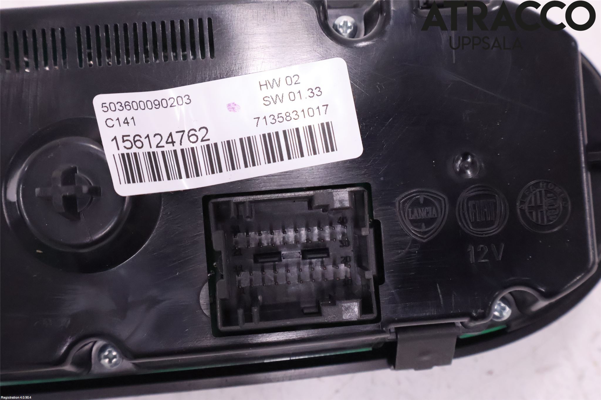 Alfa GIULIETTA Ac Styrenhet Ac Manöveren