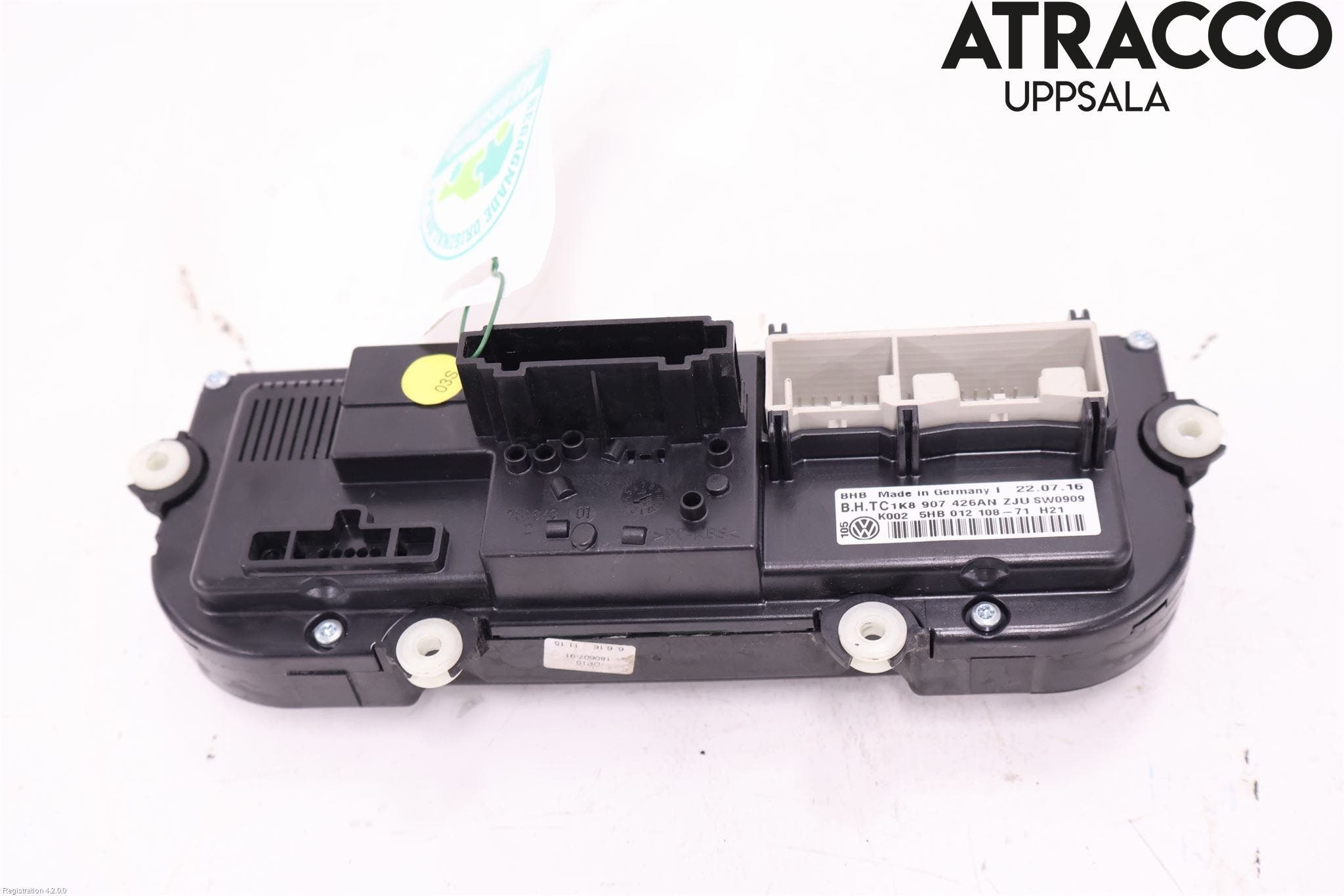 Volkswagen VW CADDY 16-20 Ac Styrenhet Ac Manöveren