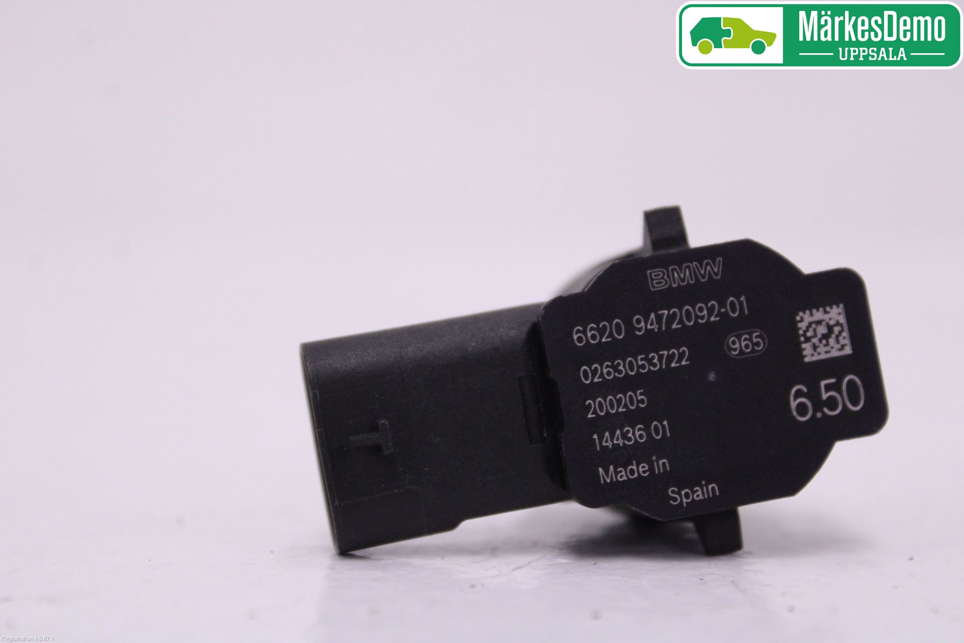 BMW 3 G20/G21/G80/G81 19- Parkeringshjälp Frontsensor