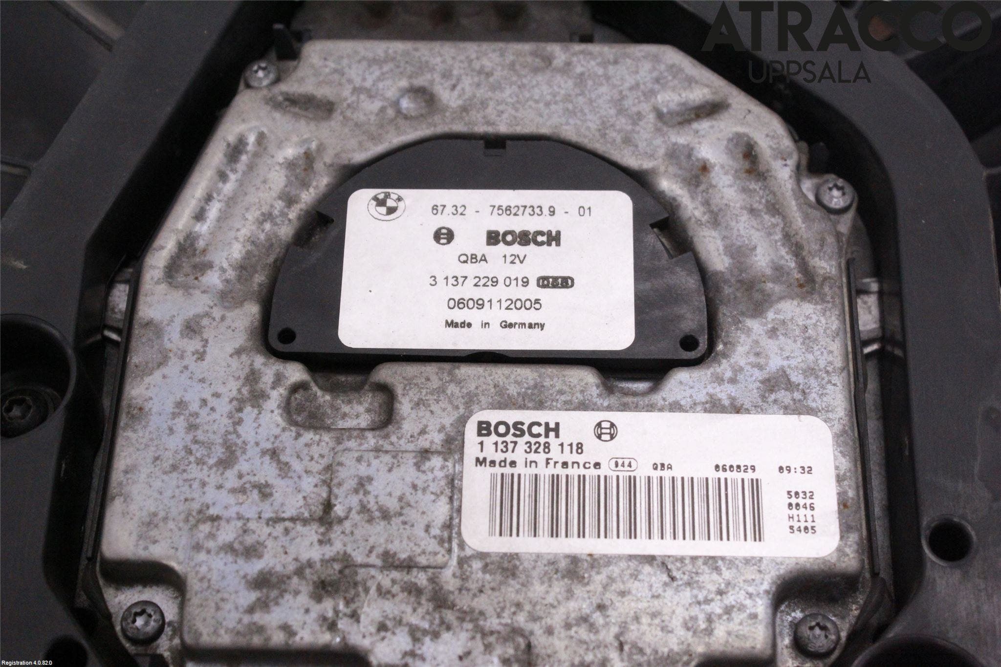 BMW 5 E60/61 Sed/Tou 02-10 Kylfläkt El