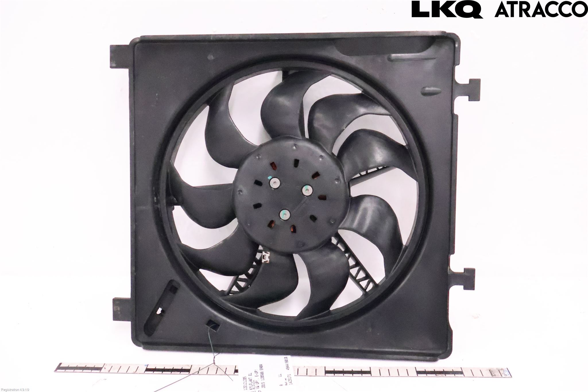 Volkswagen VW UP! / E-UP! Kylfläkt El