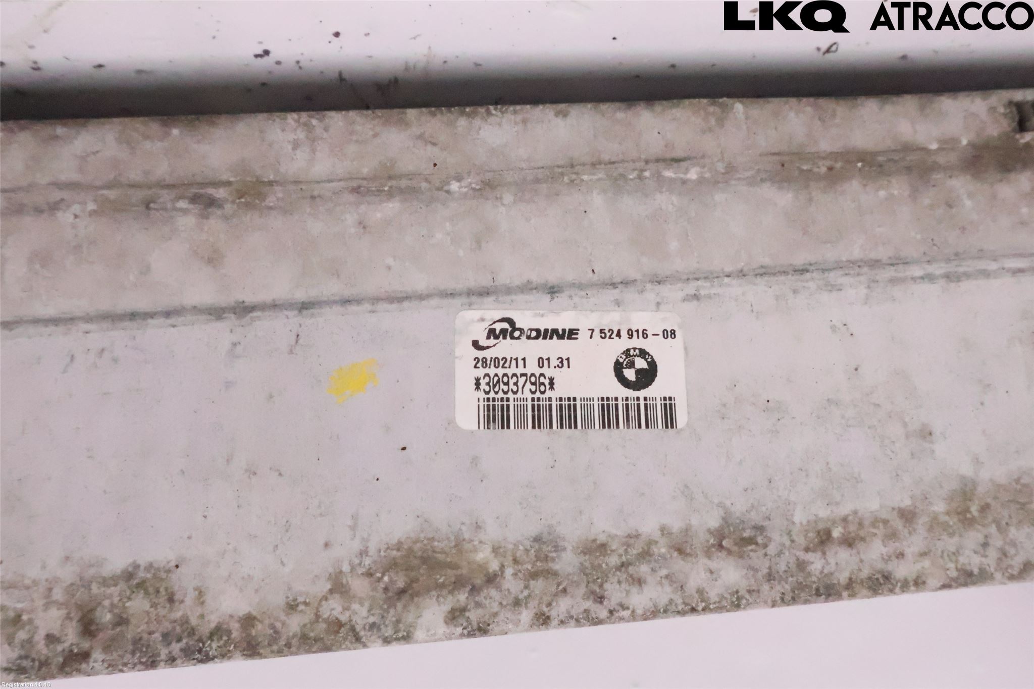 BMW 1 E82/88 Coupé/Cab 06-13 Laddluft-Intercooler Kyl