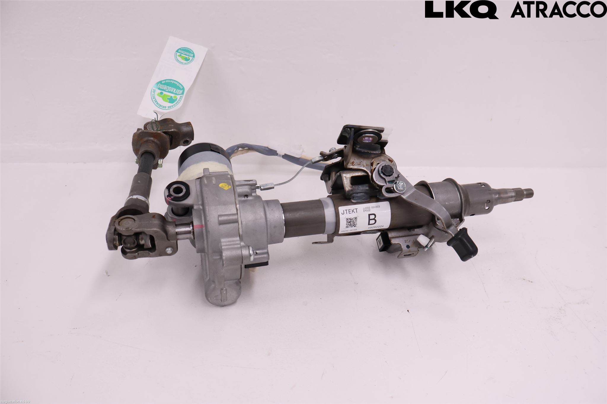 Toyota YARIS XP130 15-20 Rattaxelagg Med Inb Servo