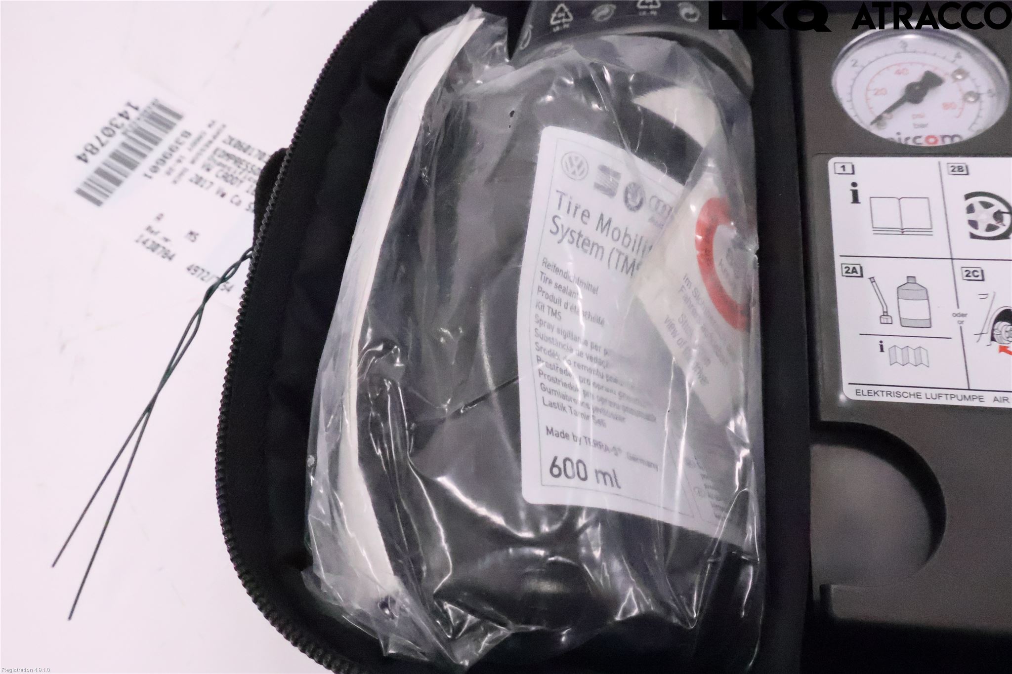 Volkswagen VW CADDY 16-20 Kompressor Däck