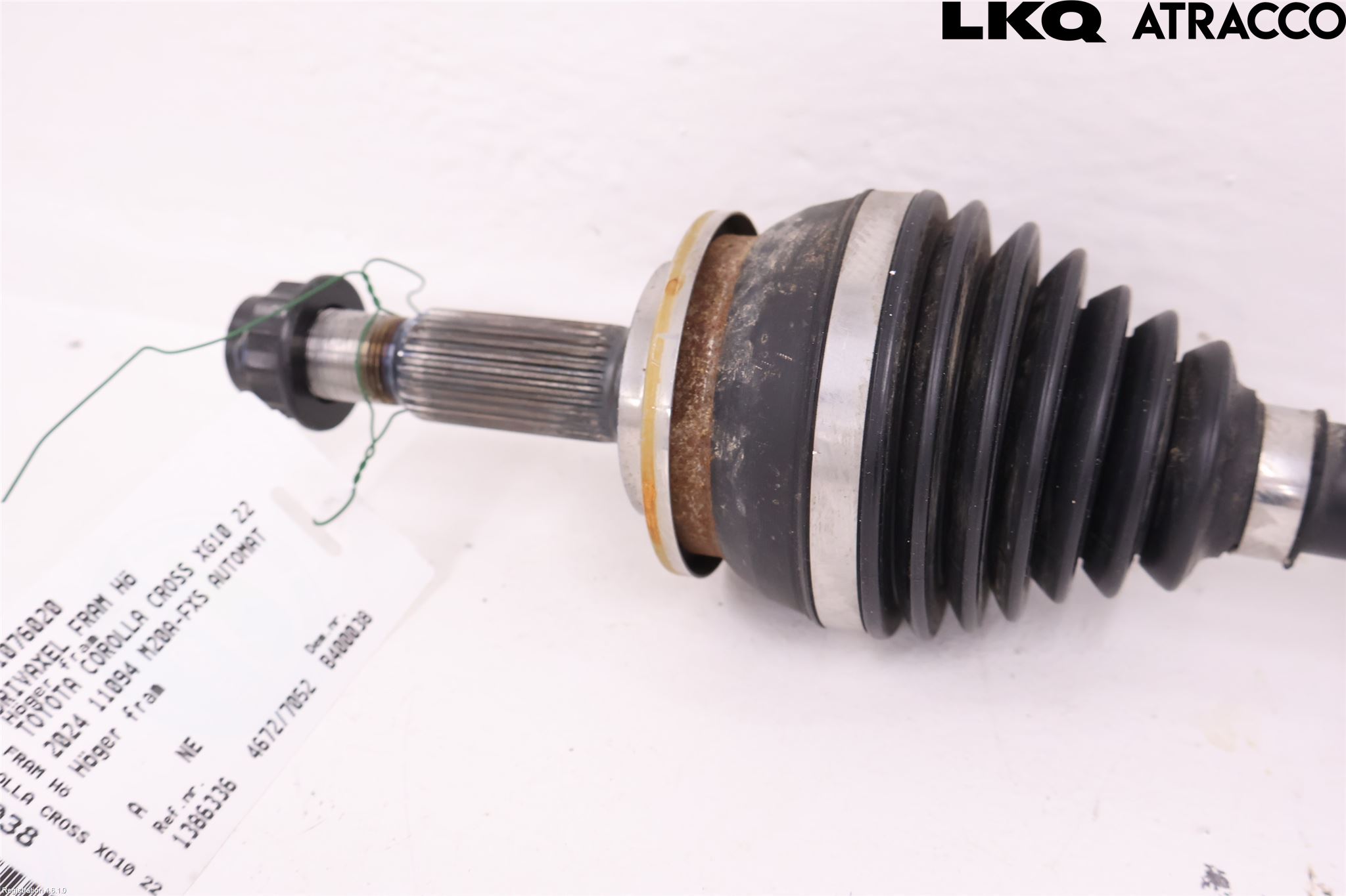 Toyota COROLLA CROSS XG10 22- Drivaxel Fram Höger