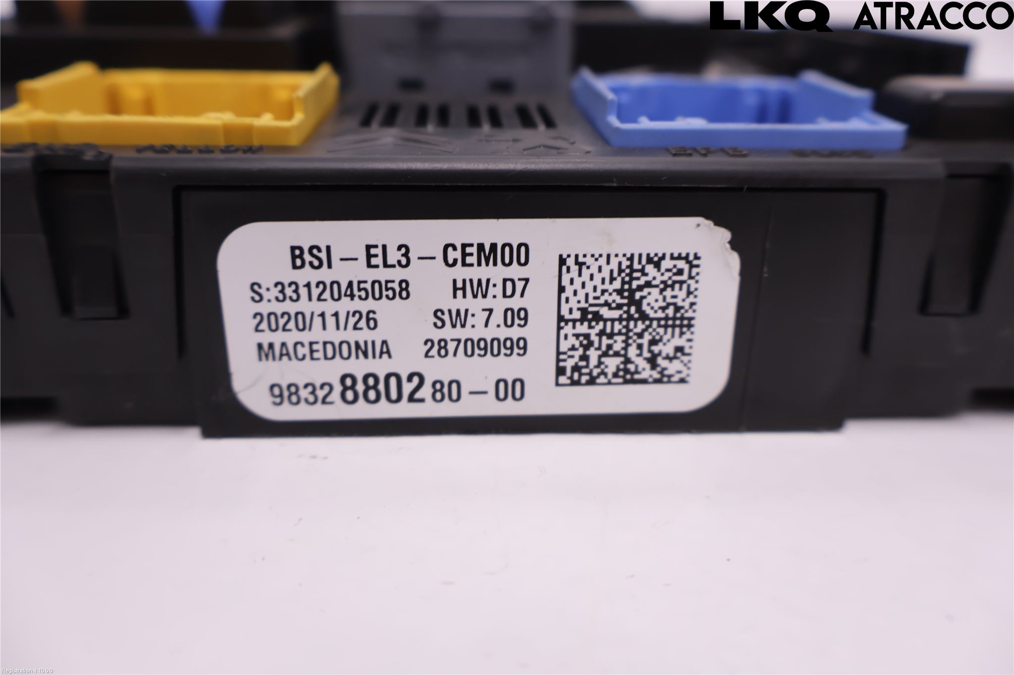 Citroen BERLINGO/E-BERLINGO 19- Säkringsdosa-Elcentral