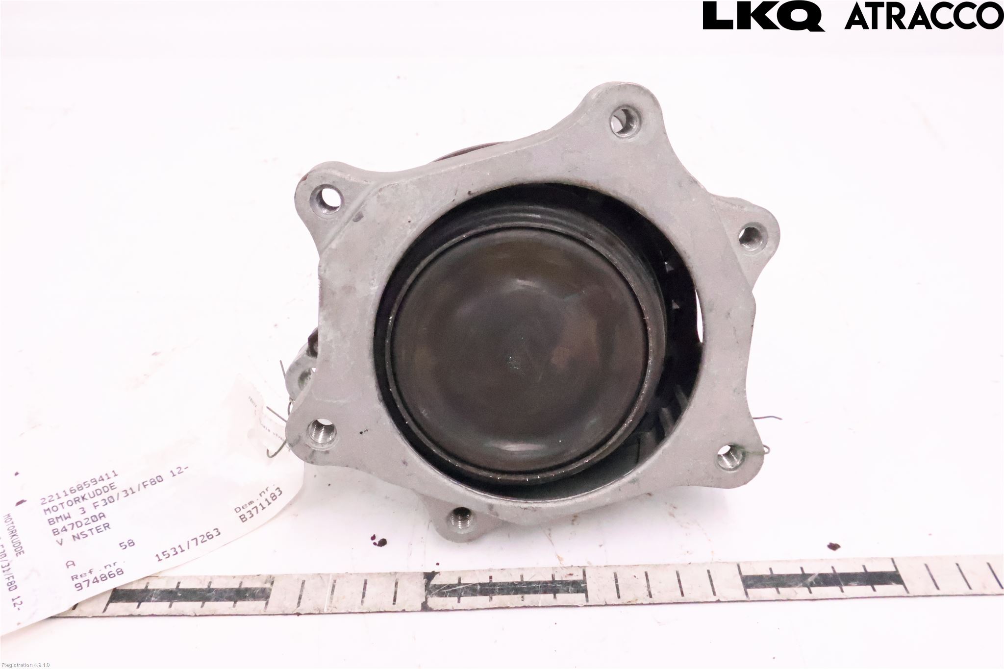 BMW 3 F30/F31/F80 12-19 Motorkudde