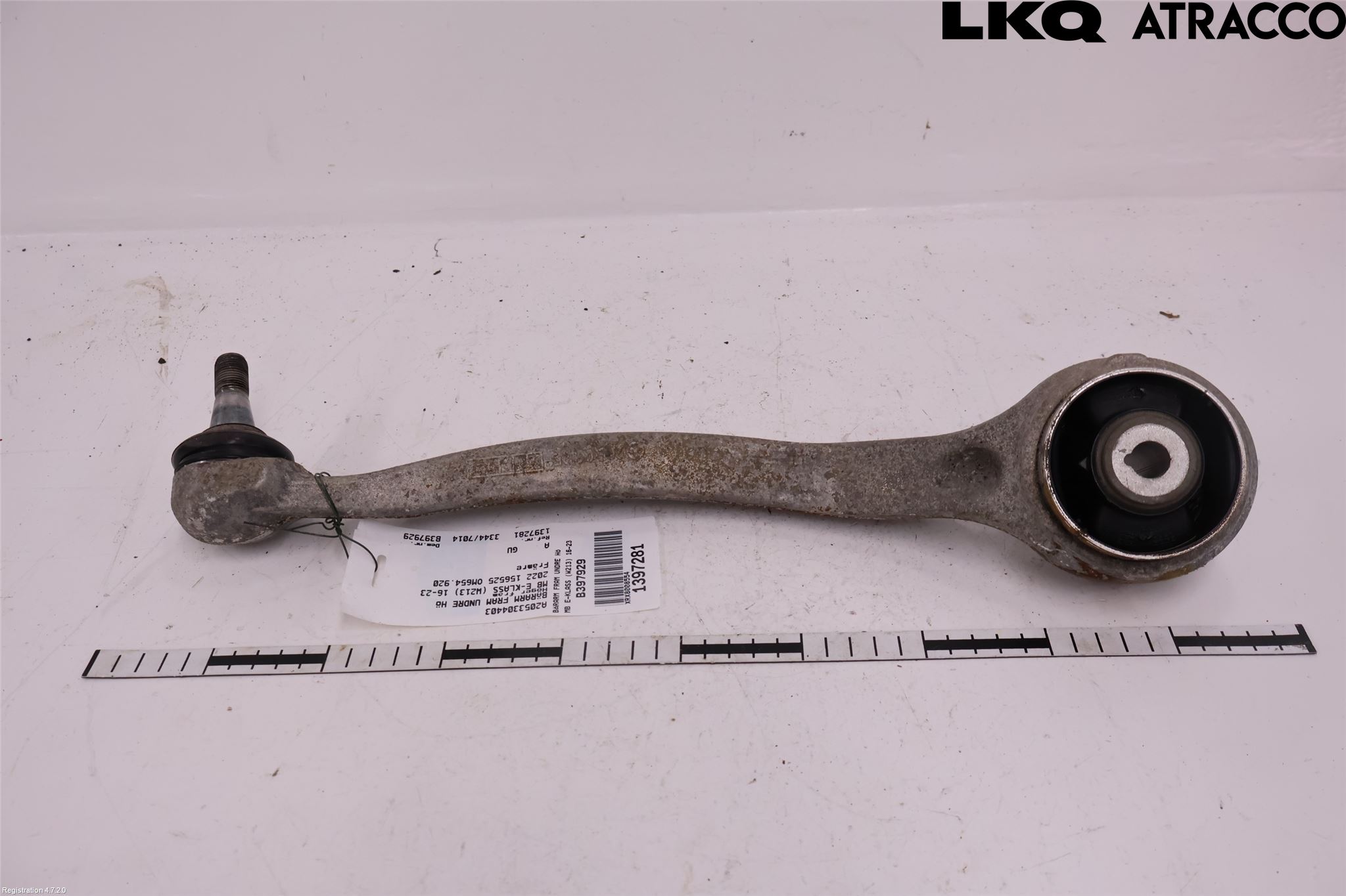 Mercedes-Benz MB E-KLASS (W213) 16-23 Bärarm Fram Undre Hö