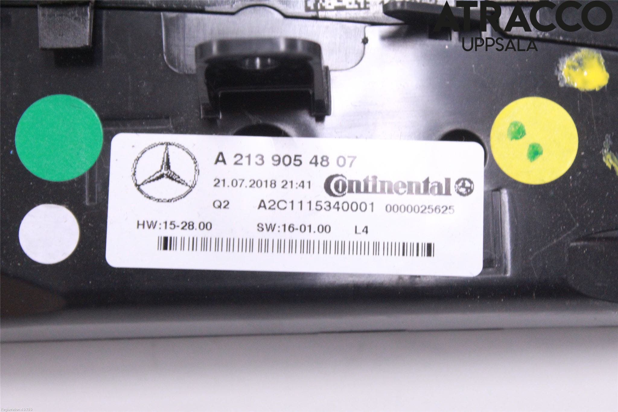 Mercedes-Benz MB E-KLASS (W213) 16-23 Ac Styrenhet Ac Manöveren