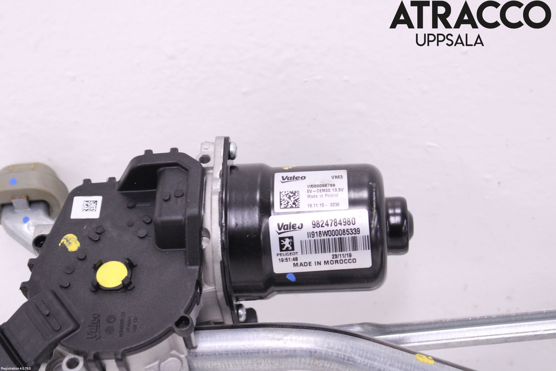 Opel CORSA F, CORSA-E 20- Torkarmotor Vindruta