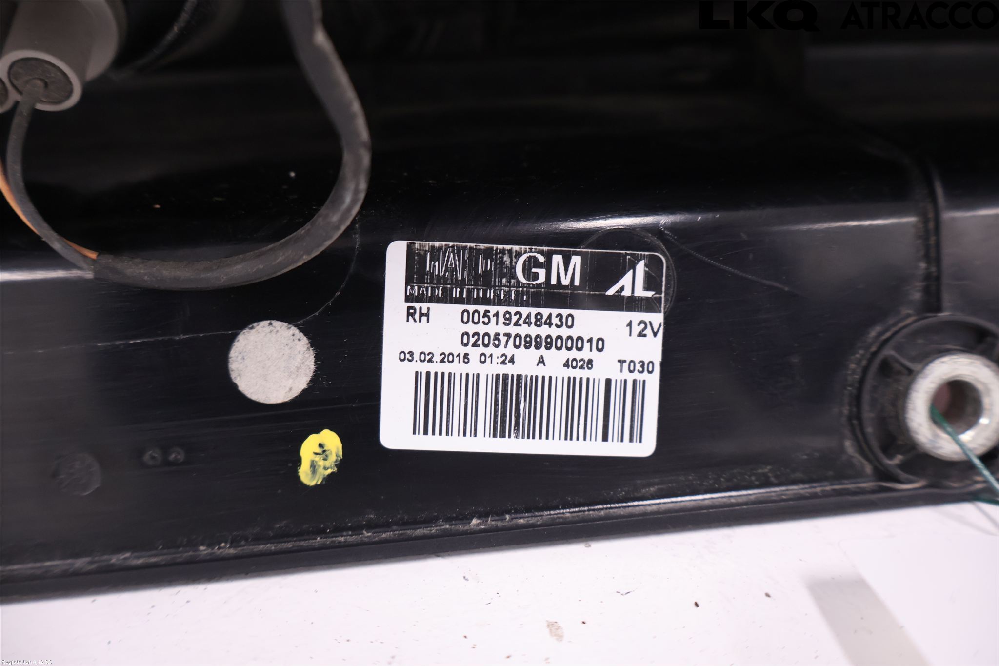 Opel COMBO D 12-18 Bakljus Höger