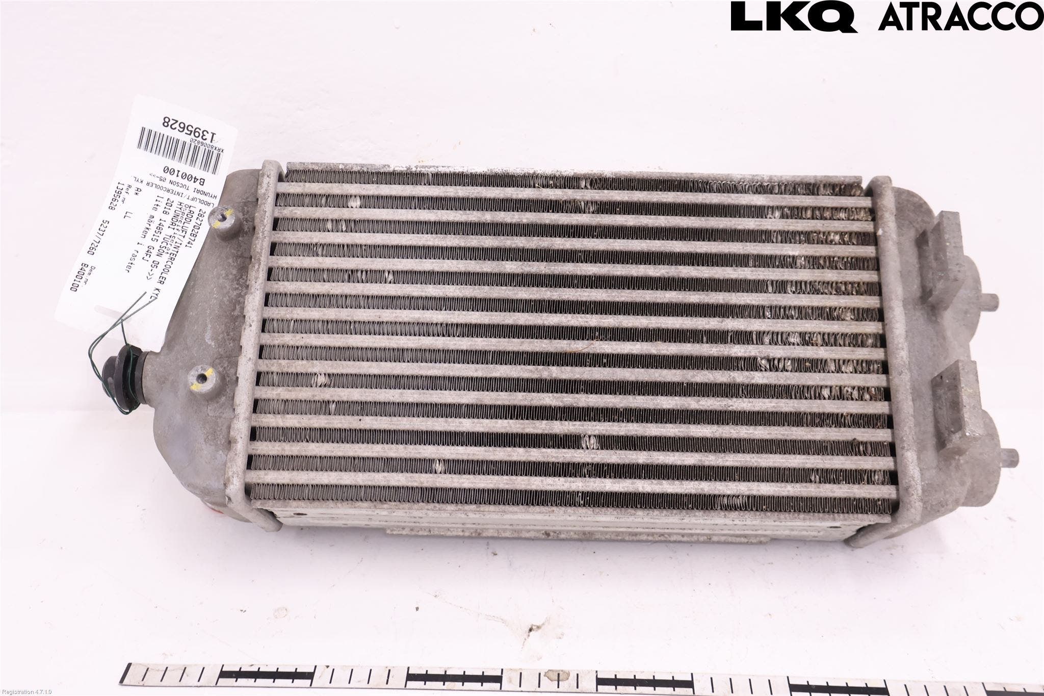 Hyundai TUCSON 05- Laddluft-Intercooler Kyl